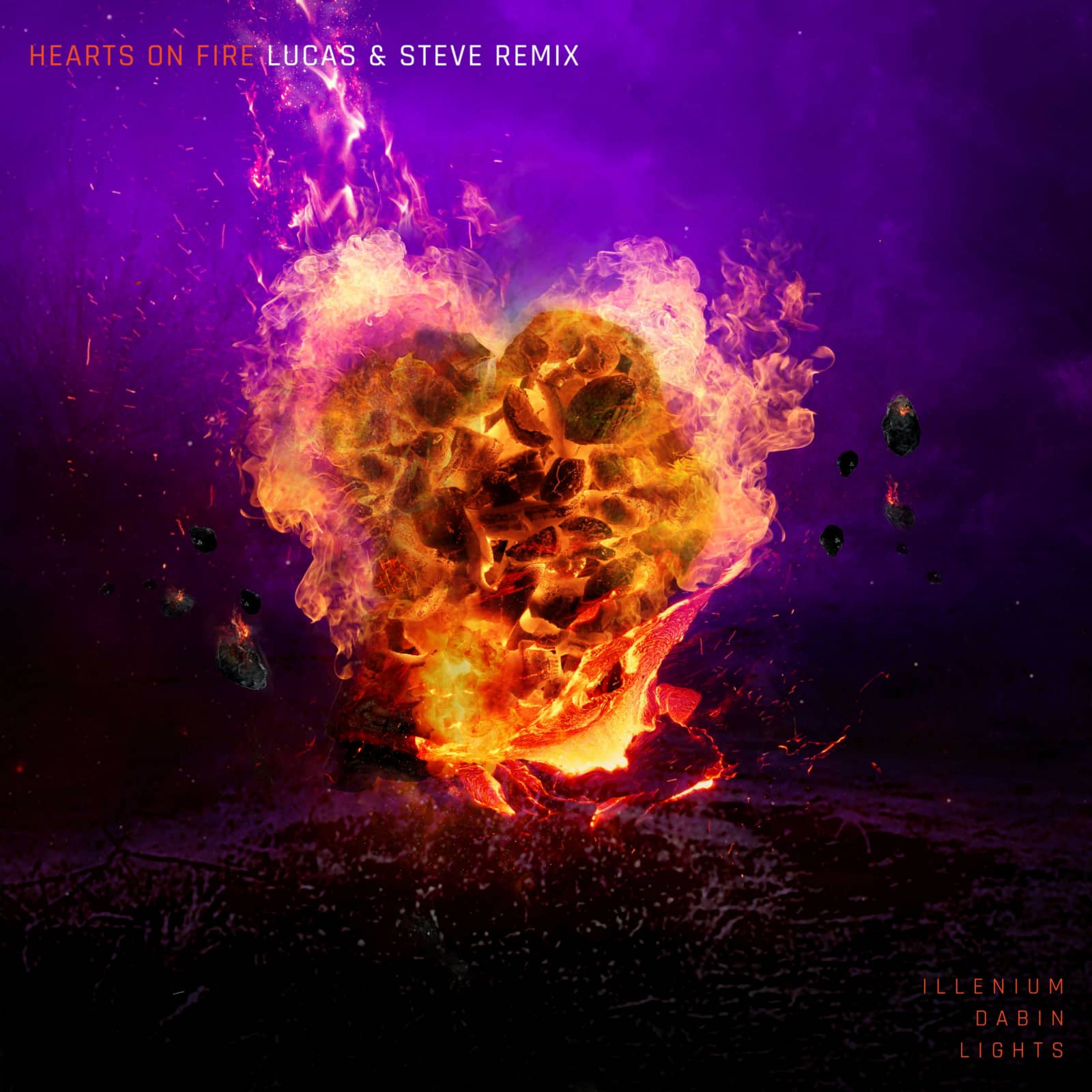 Illenium & Dabin & Lights — Hearts On Fire (Lucas & Steve Extended Remix)