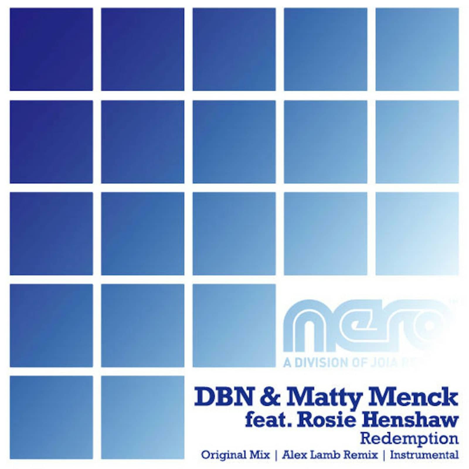 DBN & Matty Menck Feat. Rosie Henshaw — Redemption