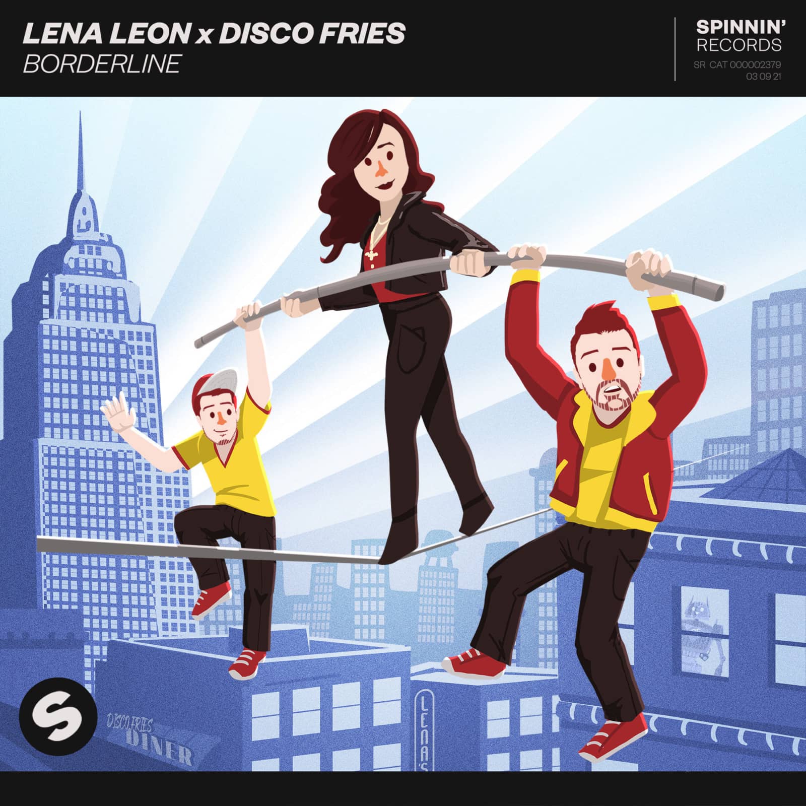 Lena Leon & Disco Fries — Borderline (Extended Mix)