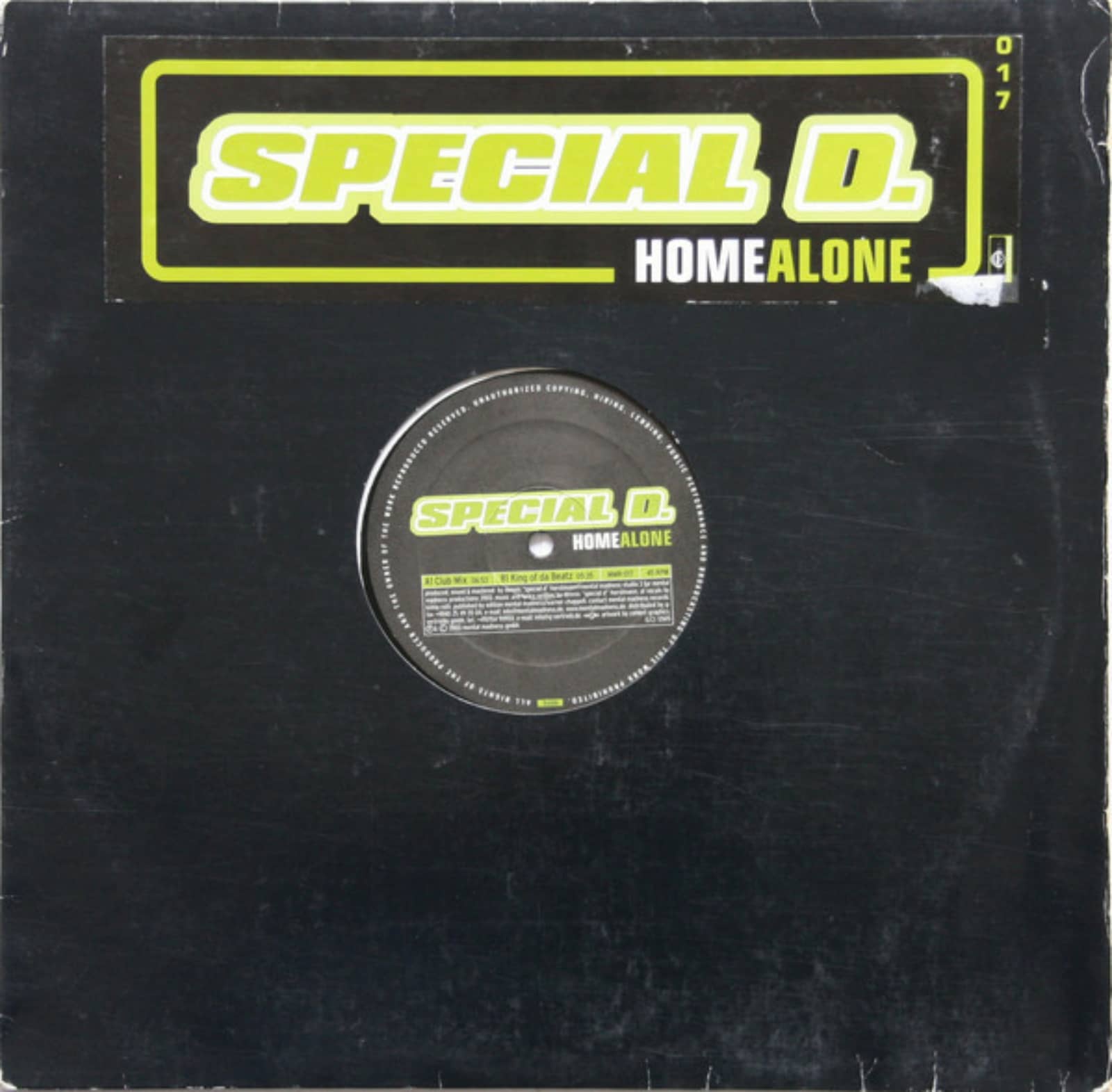 Special D. — Home Alone (Megara vs. DJ Lee Remix edit)