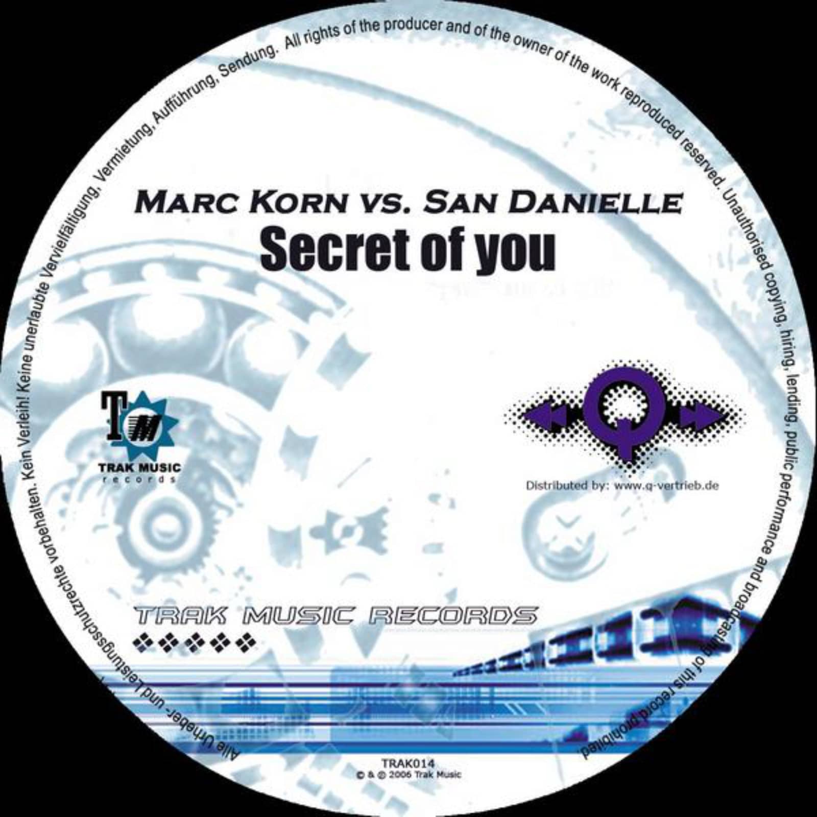 Marc Korn vs. San Danielle — Secrets Of You (Megara Vs. DJ Lee Remix Edit)