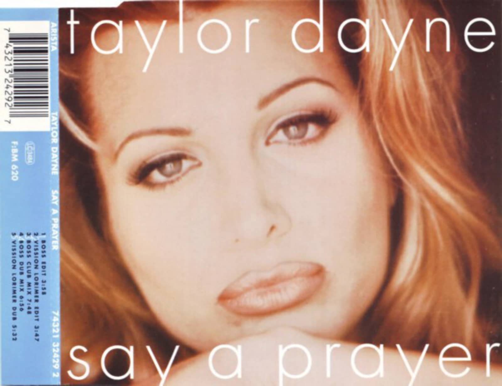 Taylor Dayne — Say A Prayer (Boss Dub Mix)