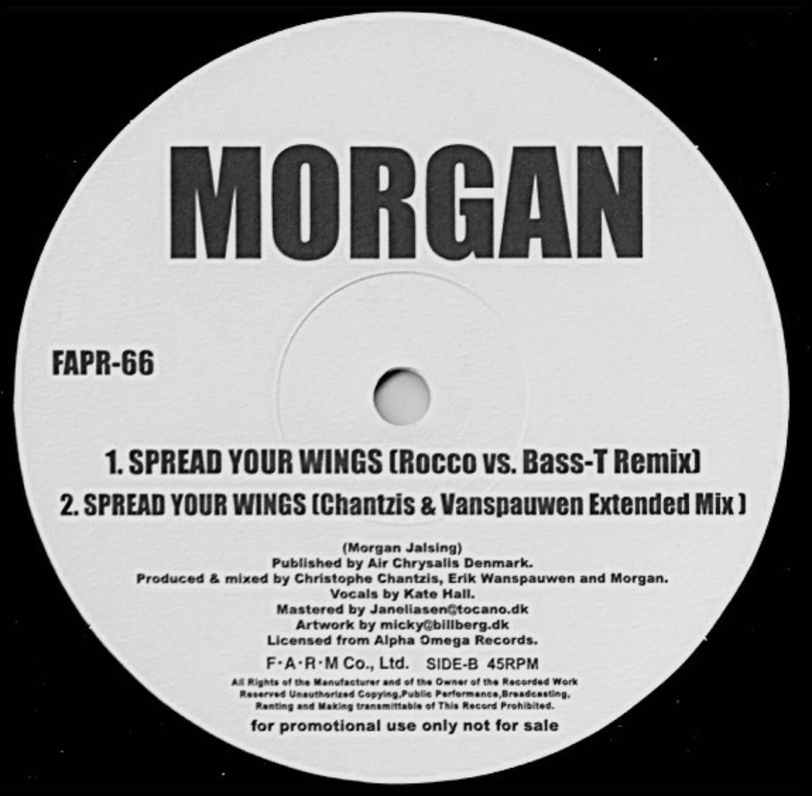 Morgan vs. Kate Hall — Spread Your Wings (Rocco vs. Bass-T Remix Edit)