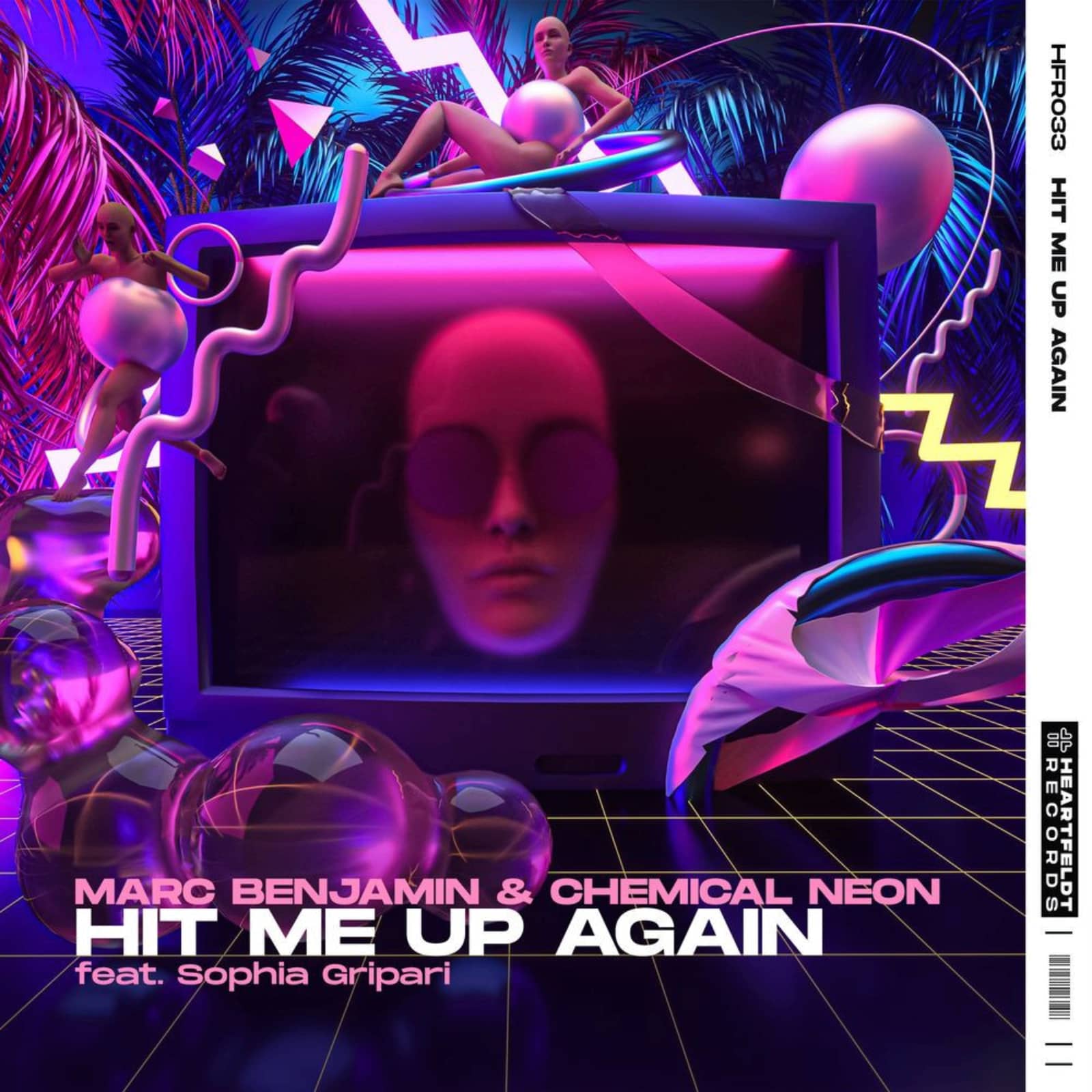 Marc Benjamin / Chemical Neon / Sophia Gripari — Hit Me Up Again (feat. Sophia Gripari)