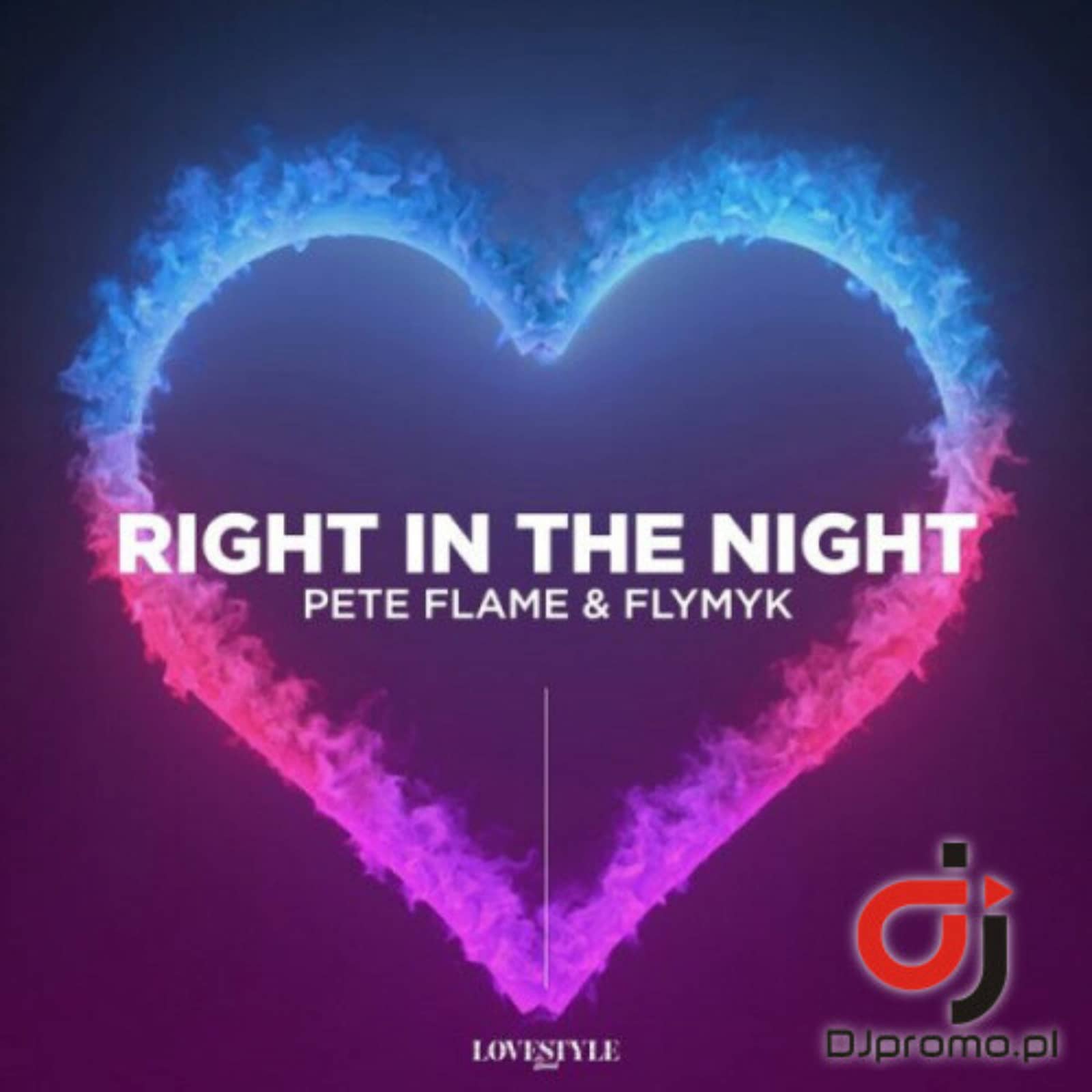 PETE FLAME & FLYMYK — Right In The Night (Extended Mix)