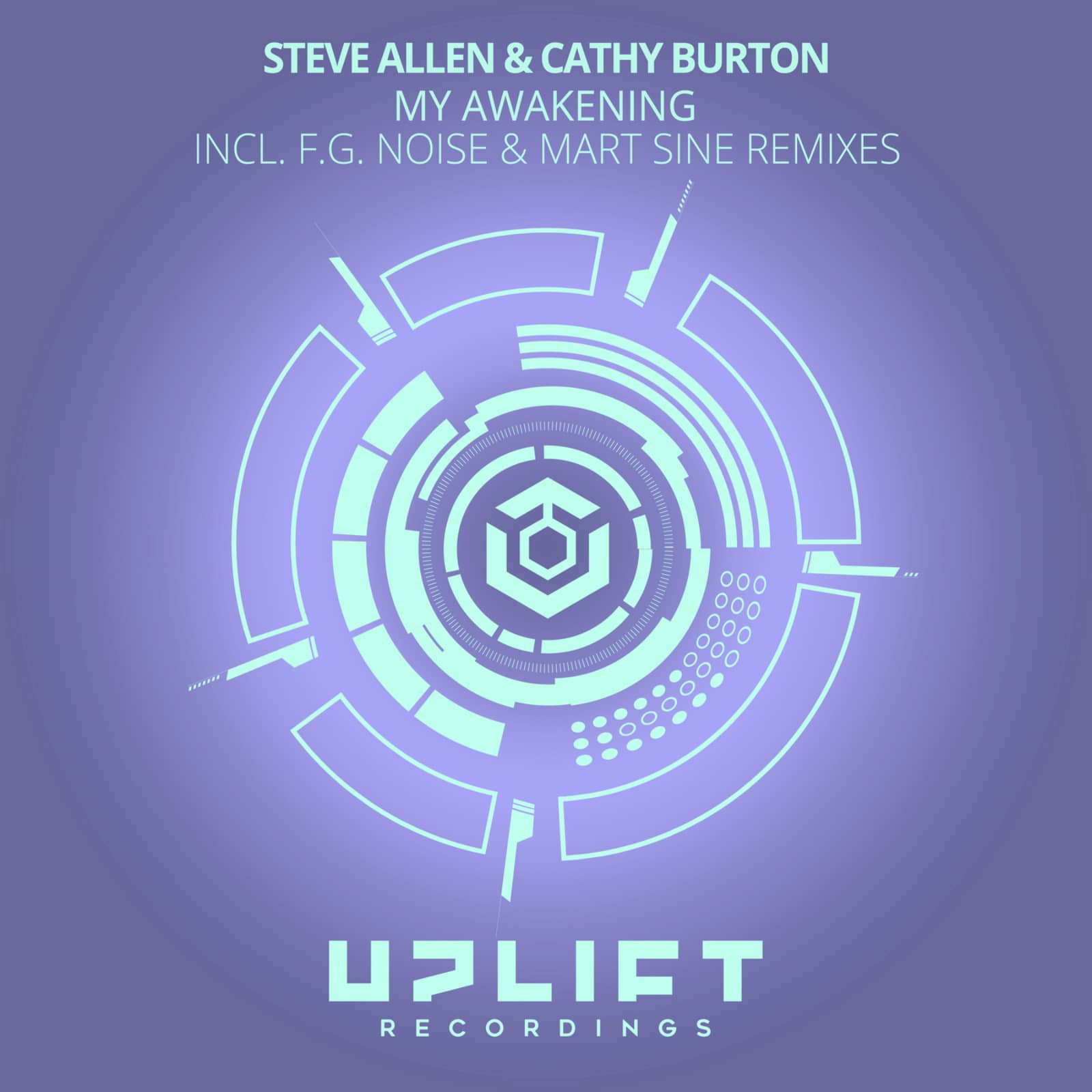 Steve Allen, Cathy Burton — My Awakening (Mart Sine Extended Mix)