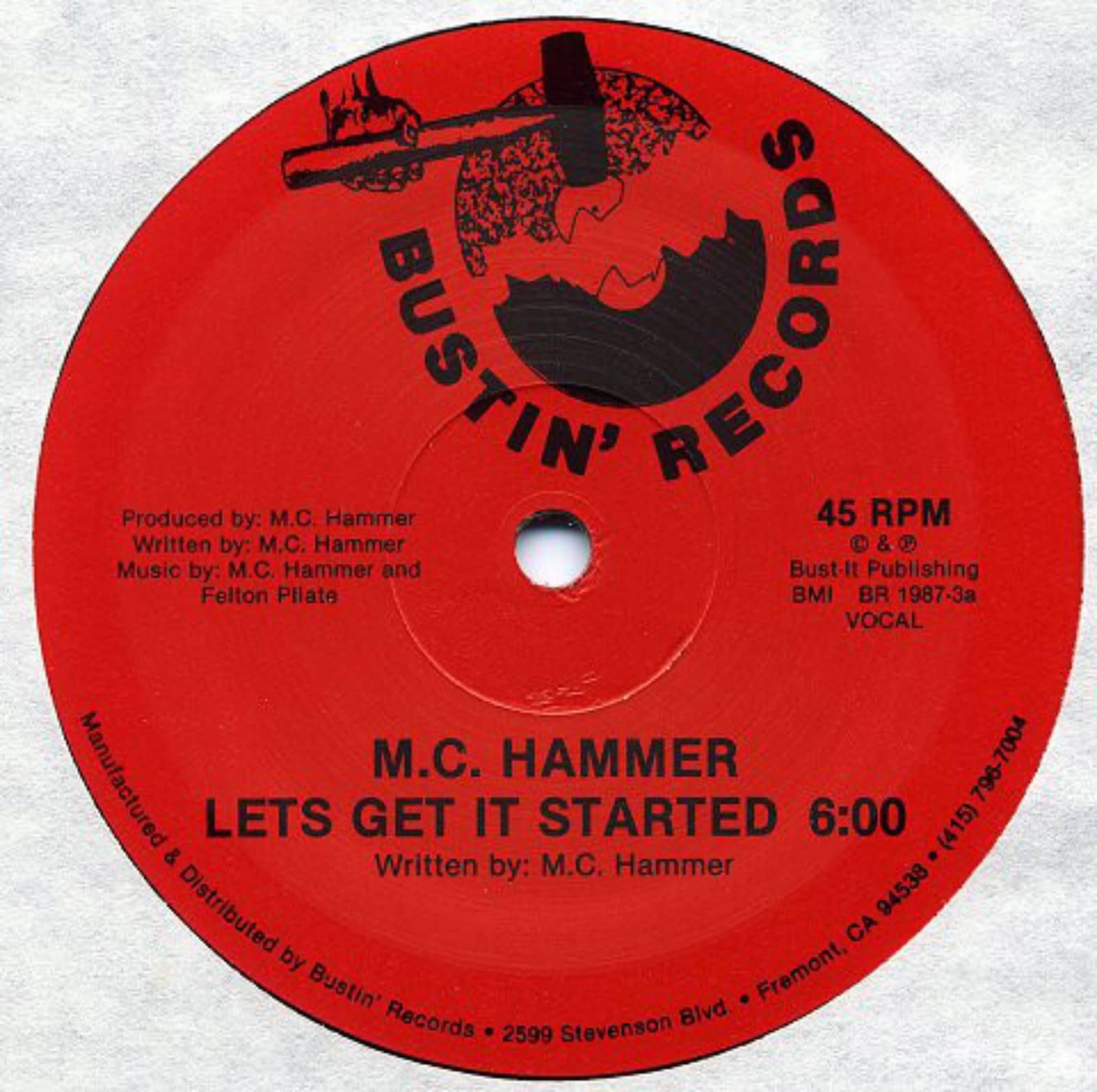 M.C. Hammer — Let's Get It Started (Instrumental)