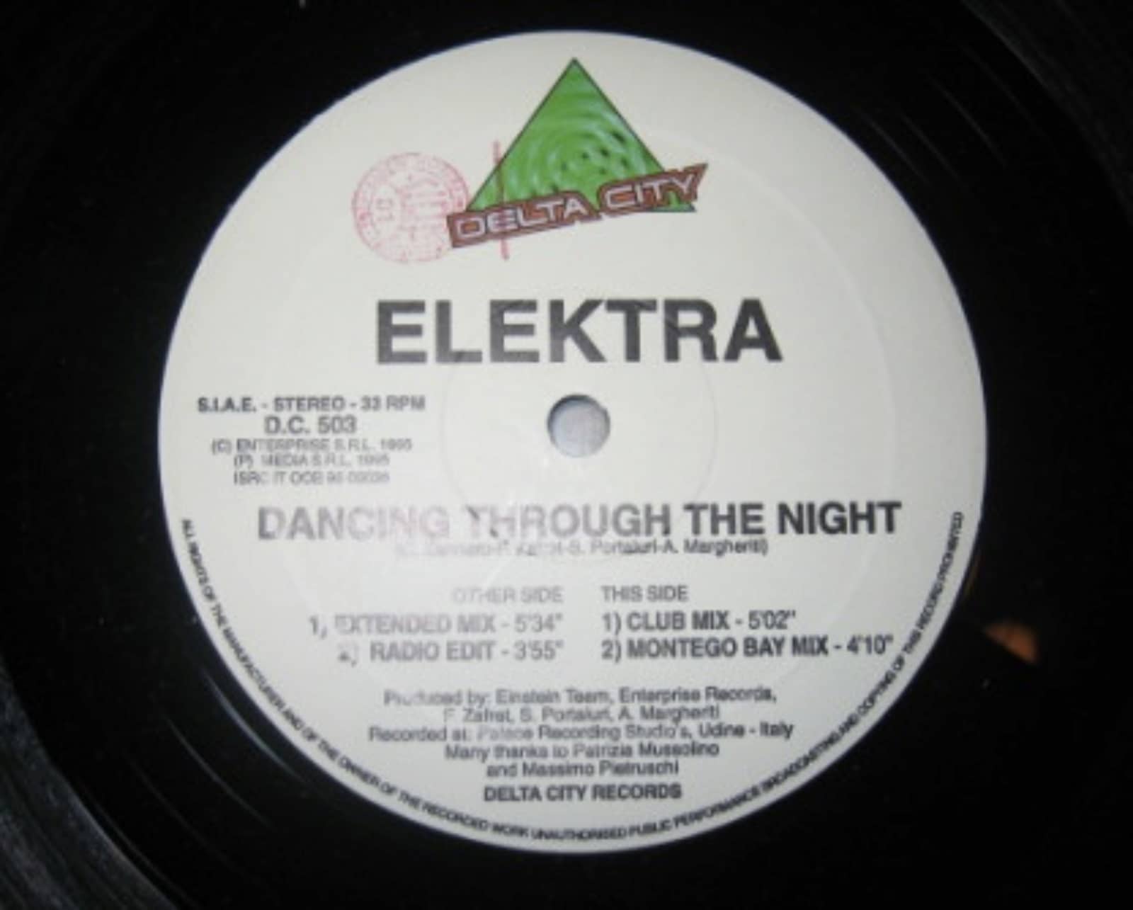 Elektra — Dancing Through The Night (Extended Mix)