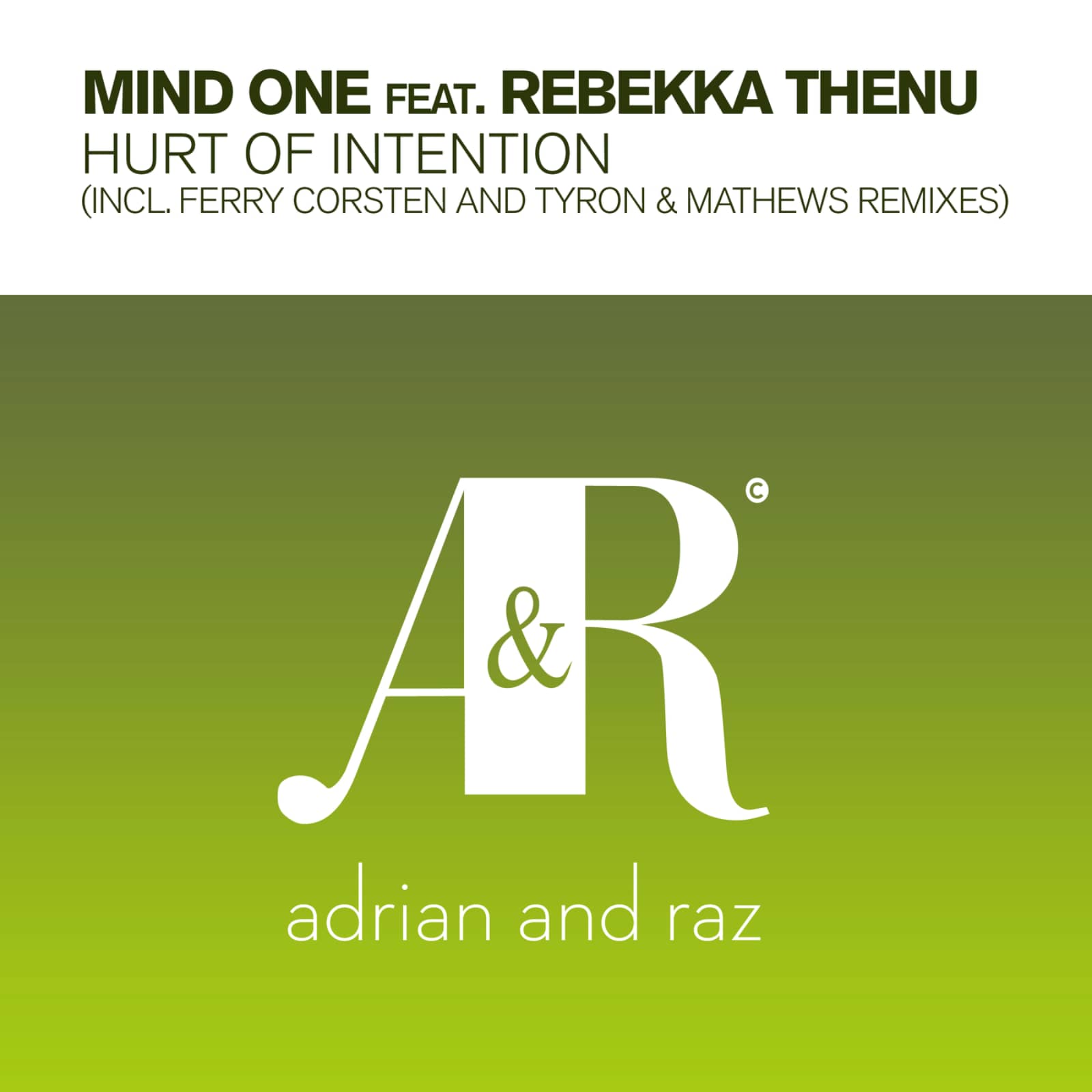 Mind One, Rebekka Thenu — Hurt of Intention (Ferry Corsten Extended Fix)