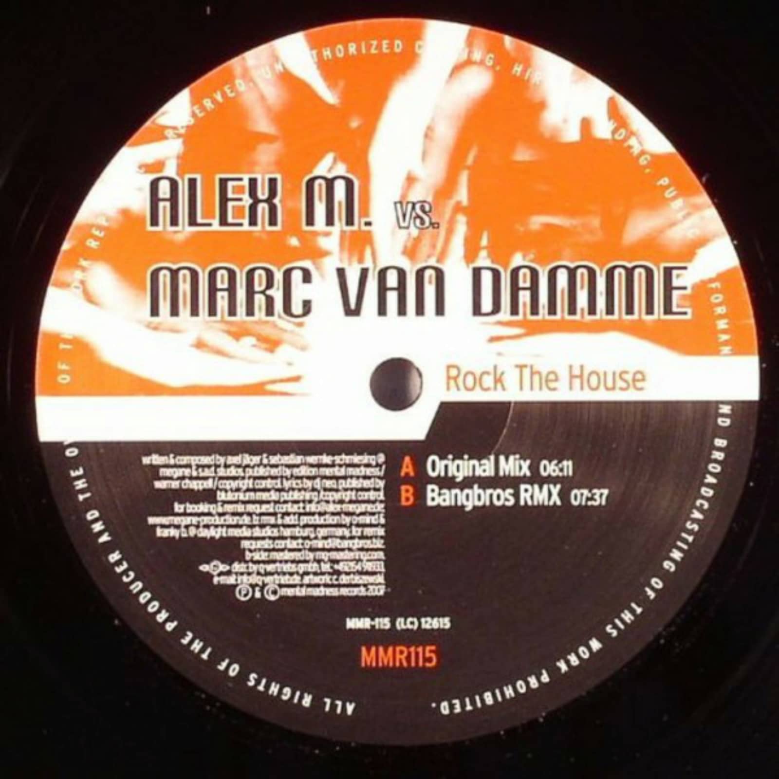 Alex M. vs. Marc van Damme — Rock The House (Single Edit)