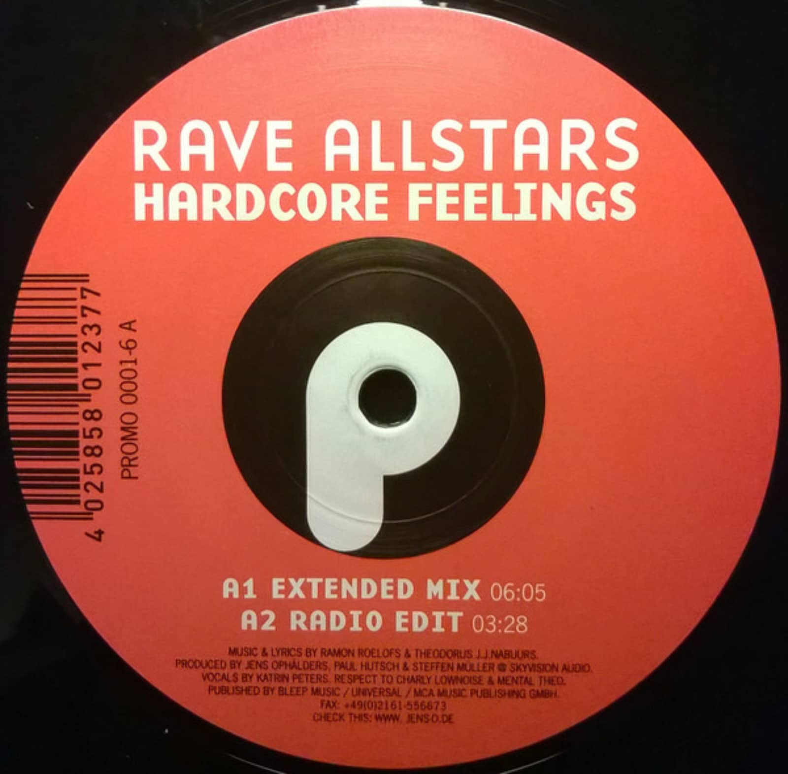 Rave Allstars — Hardcore Feelings
