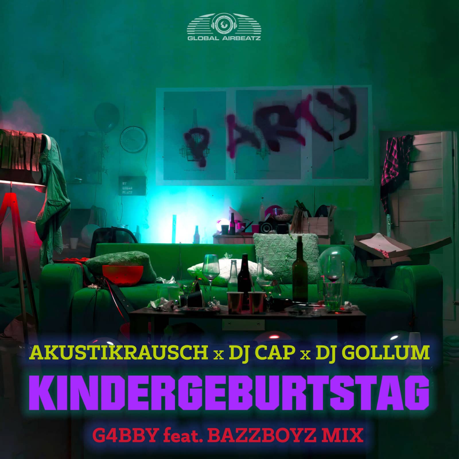 Akustikrausch x DJ Cap x Dj Gollum — Kindergeburtstag (G4bby feat. BazzBoyz Mix)