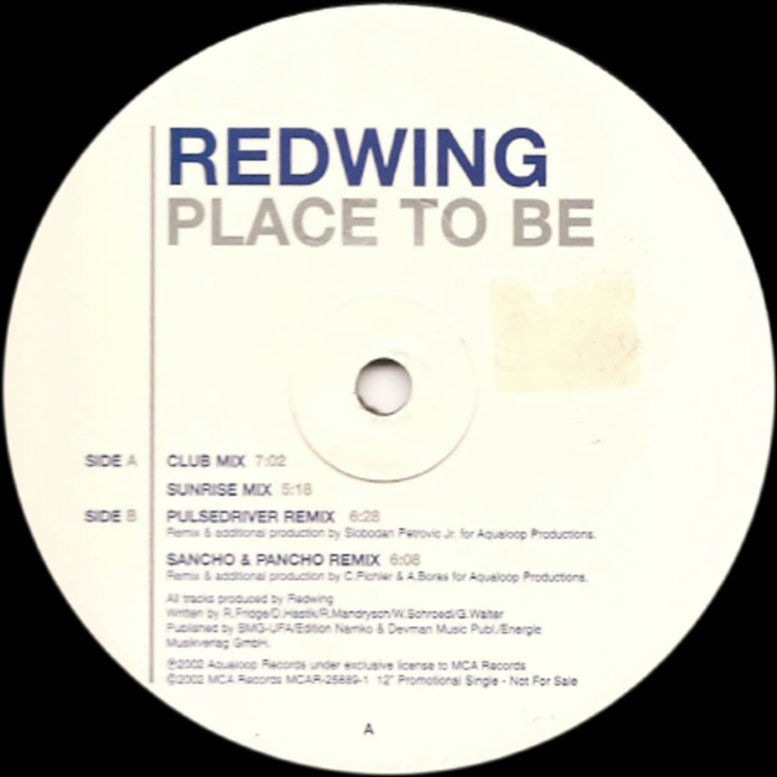 RedWing — Place to Be