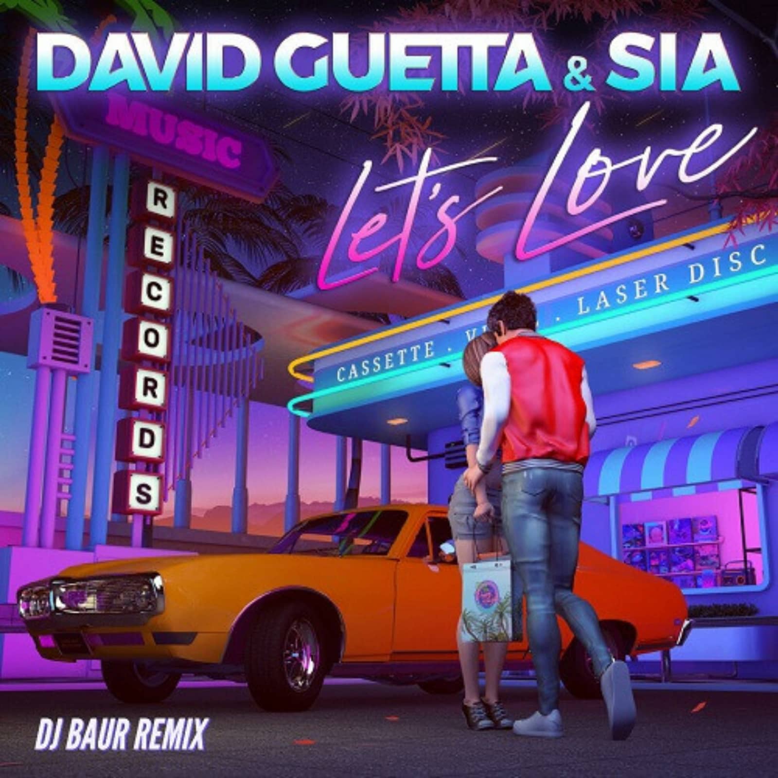 D.GUETTA, SIA — Let's Love (DJ BAUR Radio Mix)