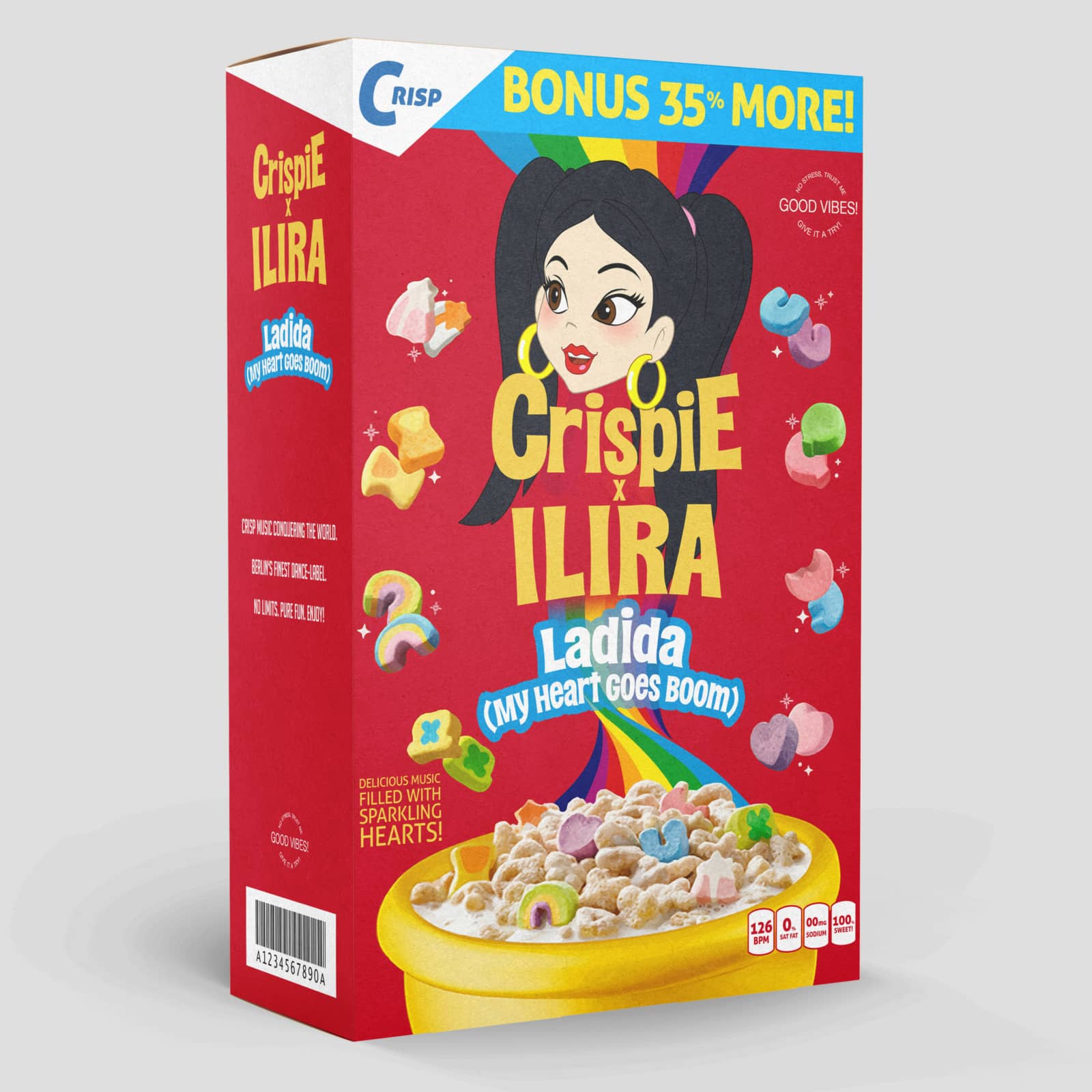 Crispie & Ilira — Ladida (My Heart Goes Boom)