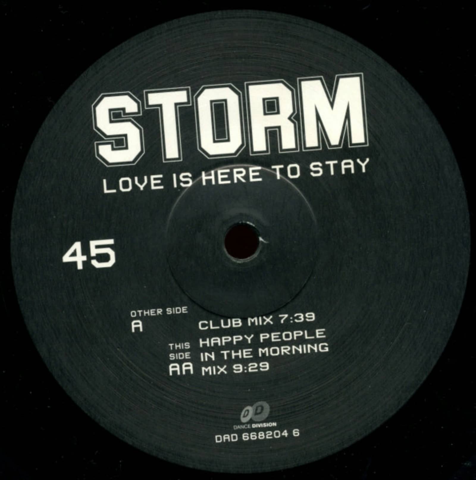 Storm — Love Is Here to Stay (single edit)