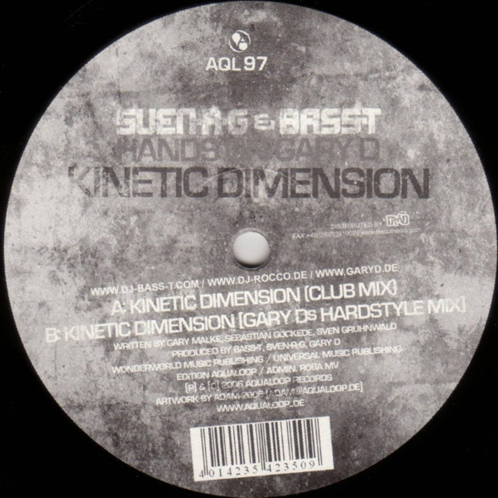 SveN-R-G Vs. Bass-T Hands On Gary D. — Kinetic Dimension (Short Mix)