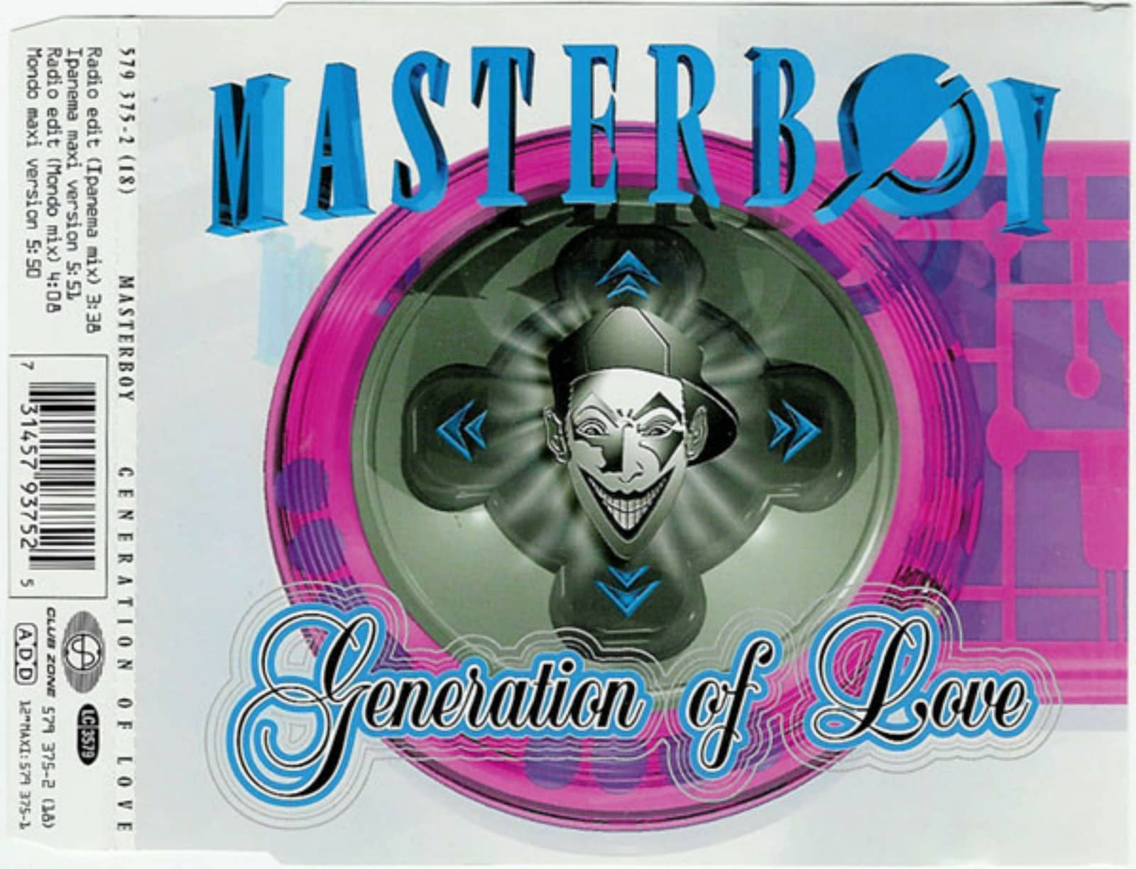 Masterboy — Generation Of Love (Mondo Maxi Version)