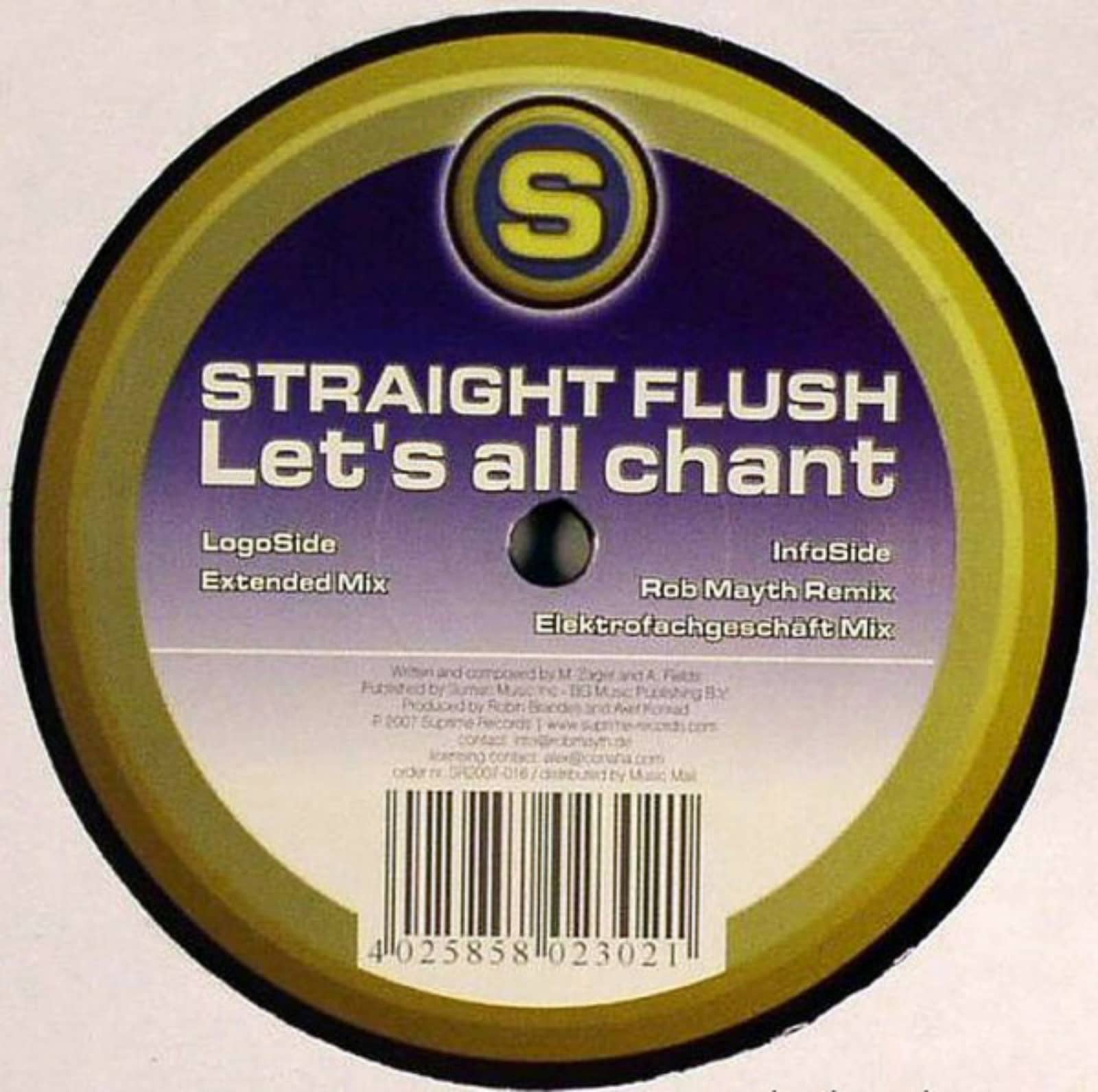 Straight Flush — Let's All Chant (Radio Version)