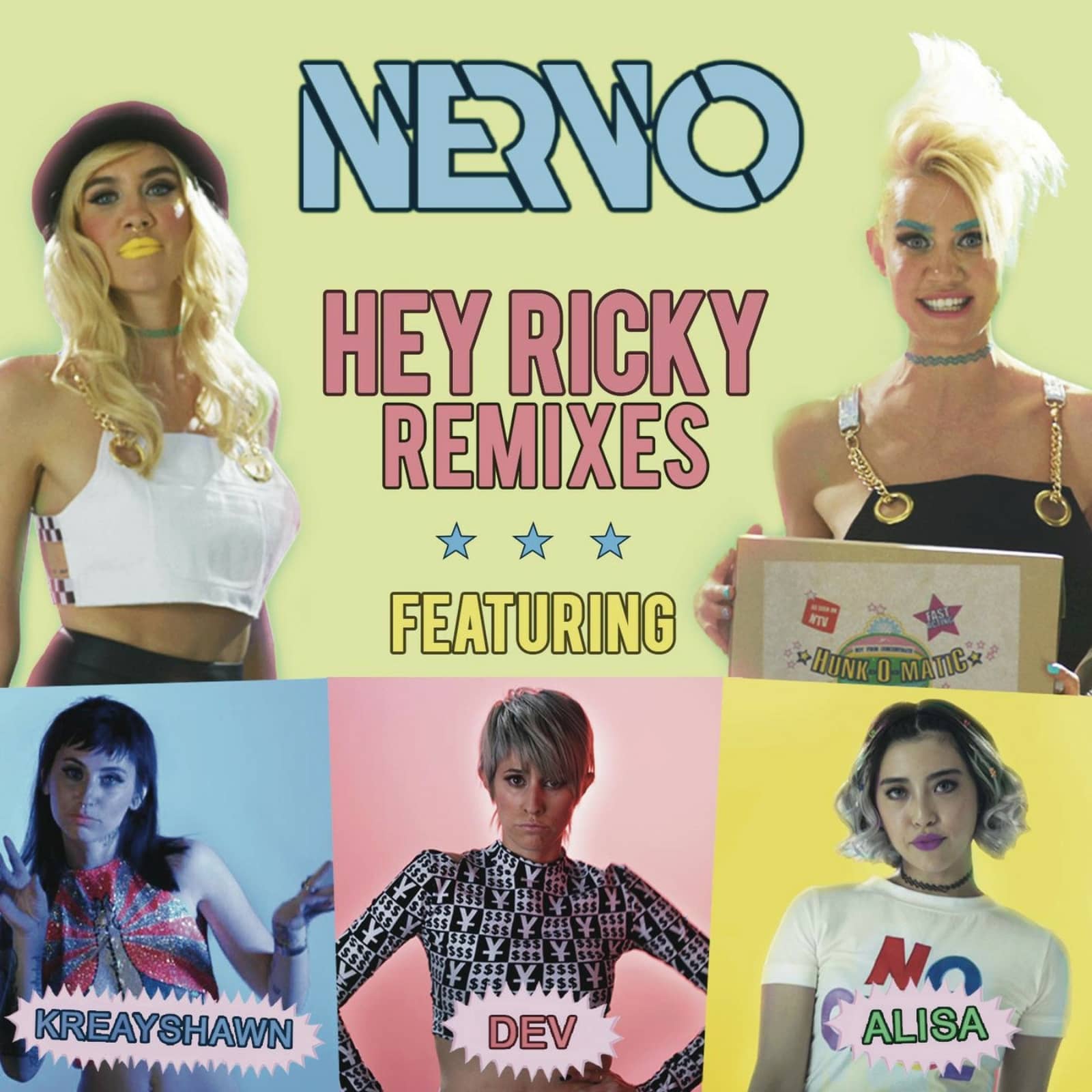 Nervo, Kreayshawn, Dev, Alisa Ueno — Hey Ricky (AMPR Remix)