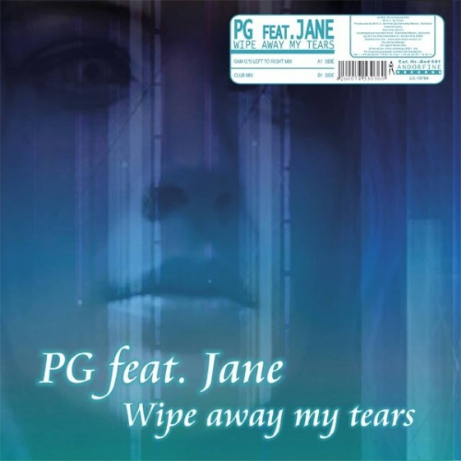 P.G. Feat. Jane — Whipe Away My Tears