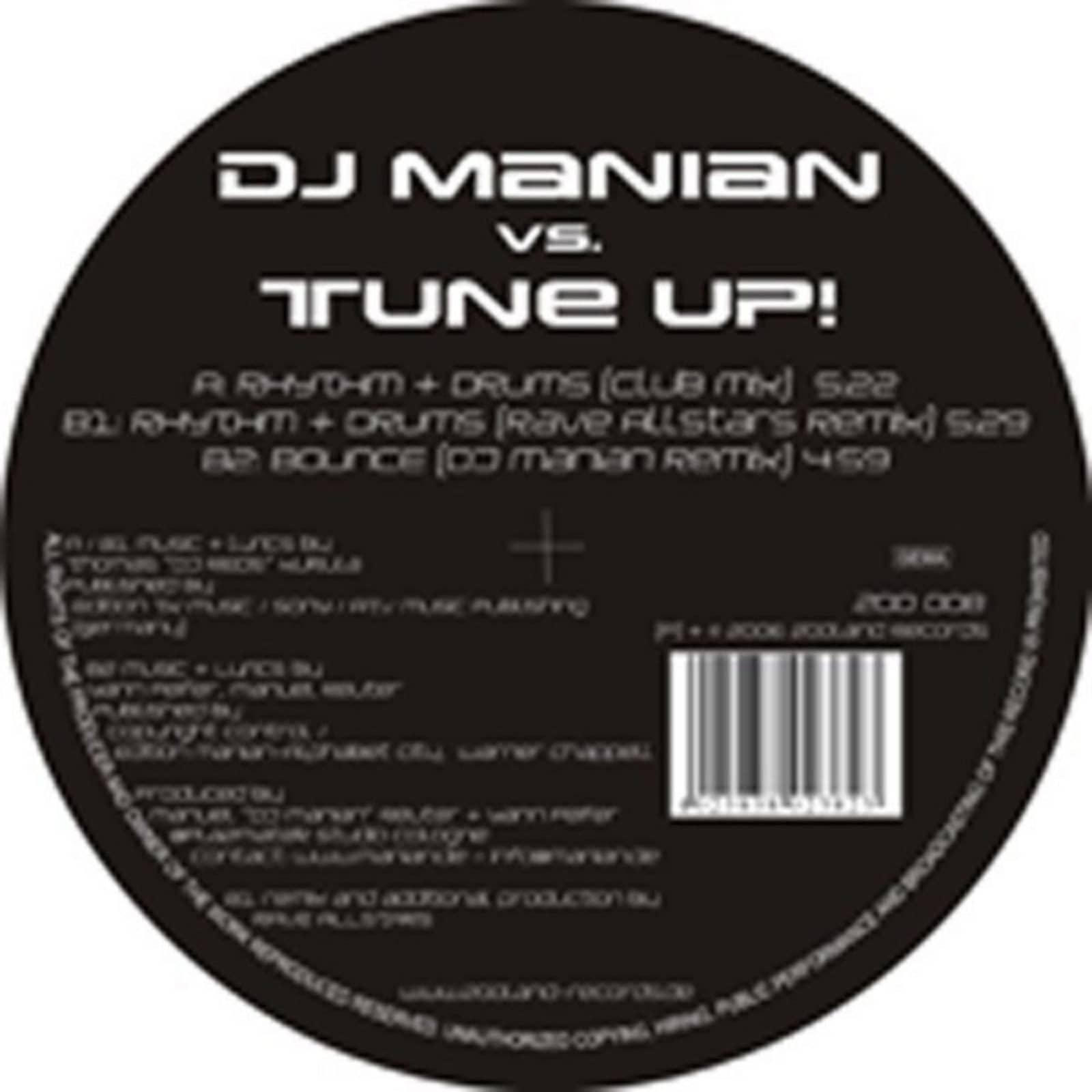 DJ Manian vs. Tune Up! — Rhythm & Drums (Rave Allstars Remix Edit)