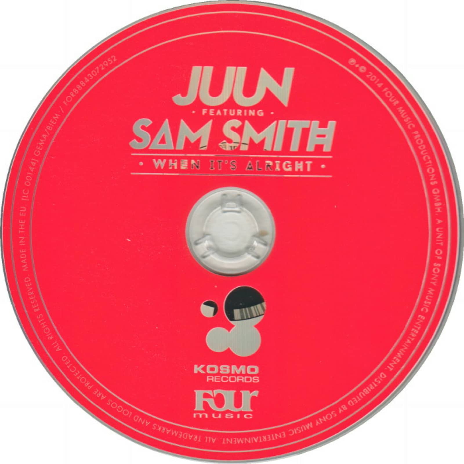 Juun feat. Sam Smith — When It's Alright (Tomcraft Remix)