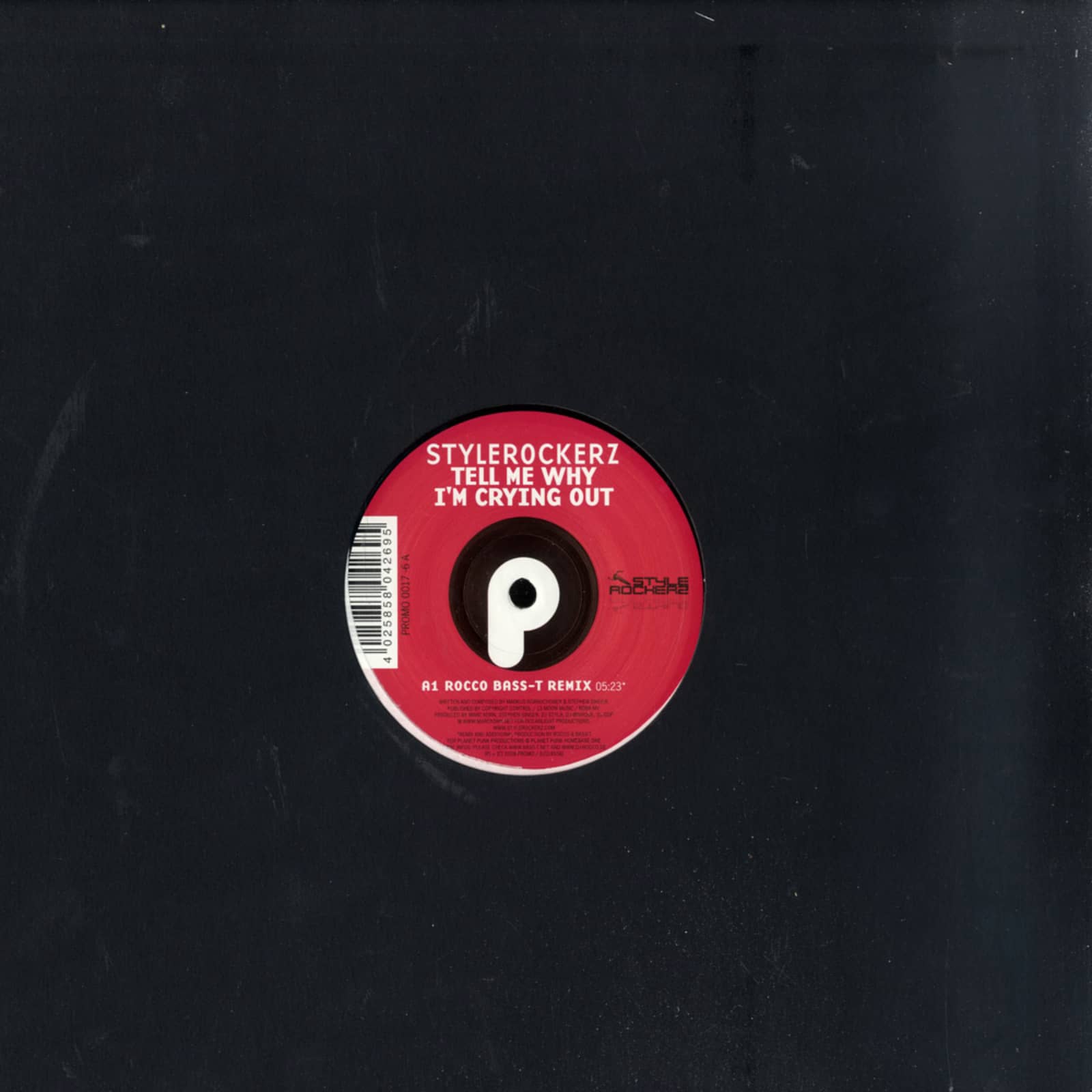 Stylerockerz — Tell Me Why I'm Crying Out (Rocco & Bass-T Remix Cut)