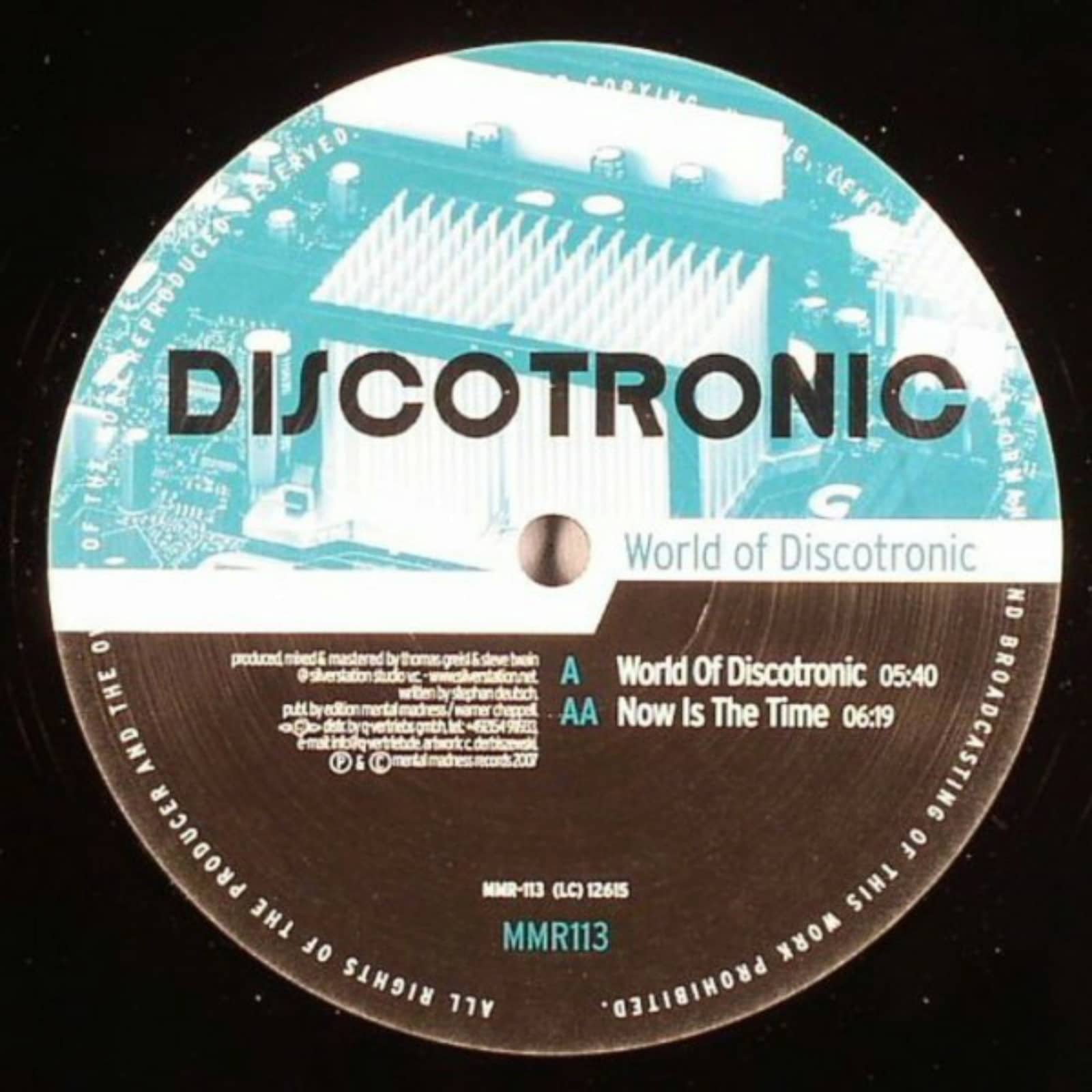 Tune Discotronic - The World Of Discotronic (Single Edit) : (G)radio.