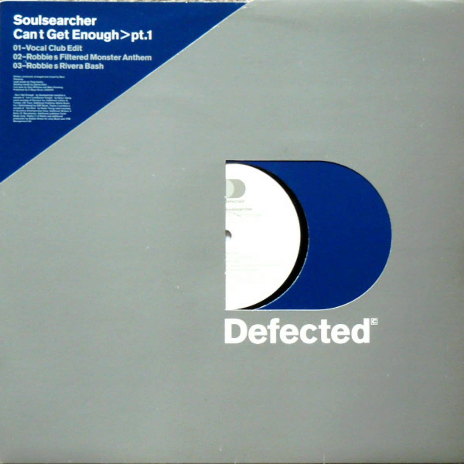 Soulsearcher — Can't Get Enough (radio edit)
