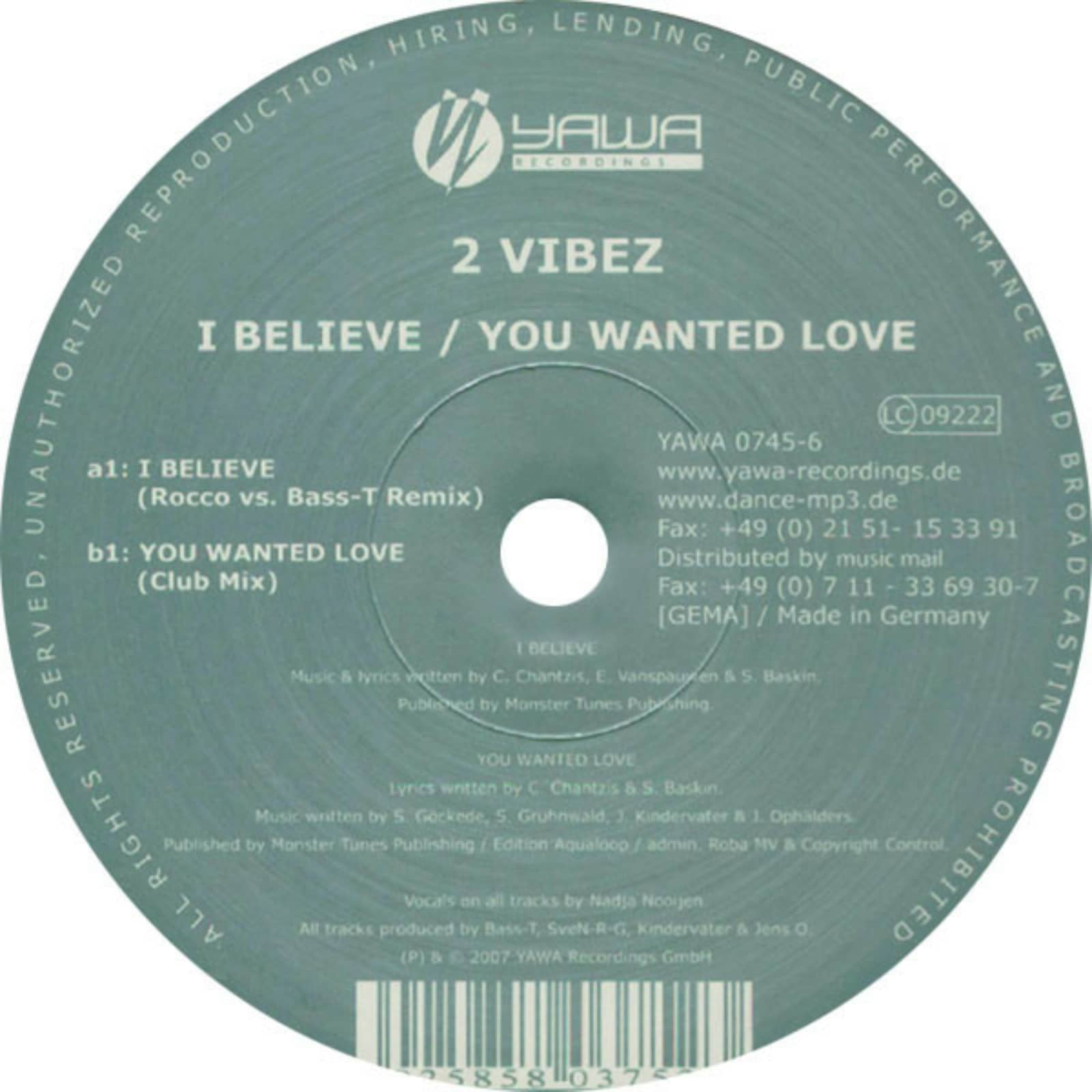 2 Vibez — You Wanted Love (Radio Edit)
