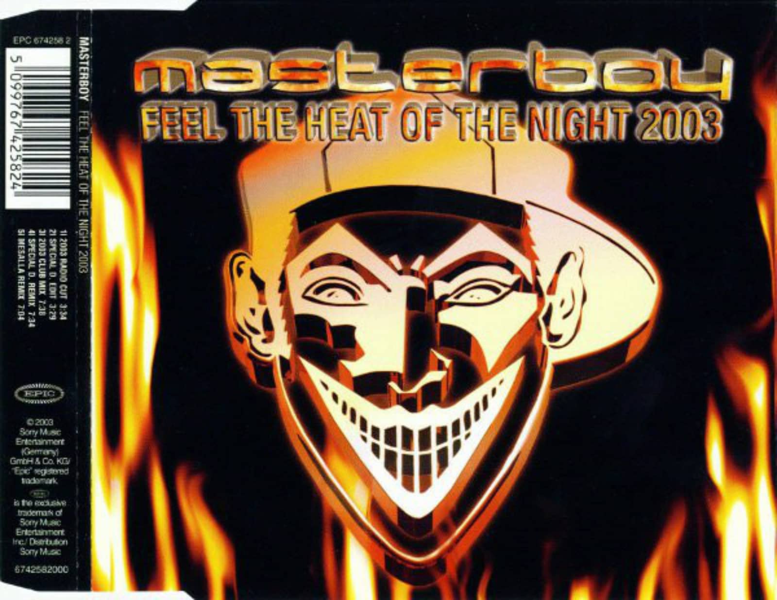 Masterboy — Feel The Heat Of The Night 2003 (2003 Radio Cut)