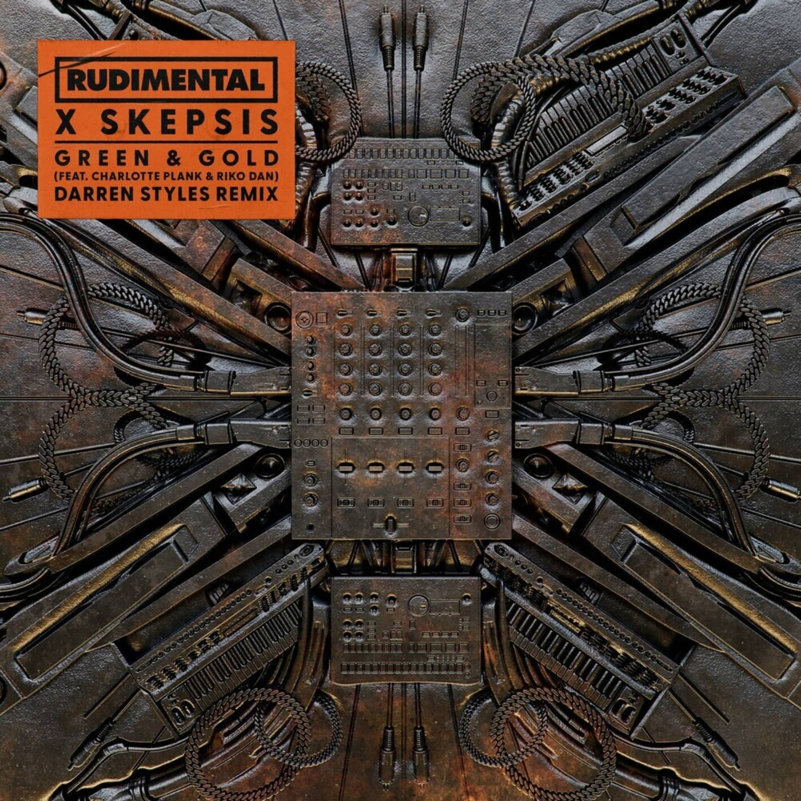 Rudimental & Skepsis & Charlotte Plank feat. Riko Dan — Green & Gold (Darren Styles Remix)