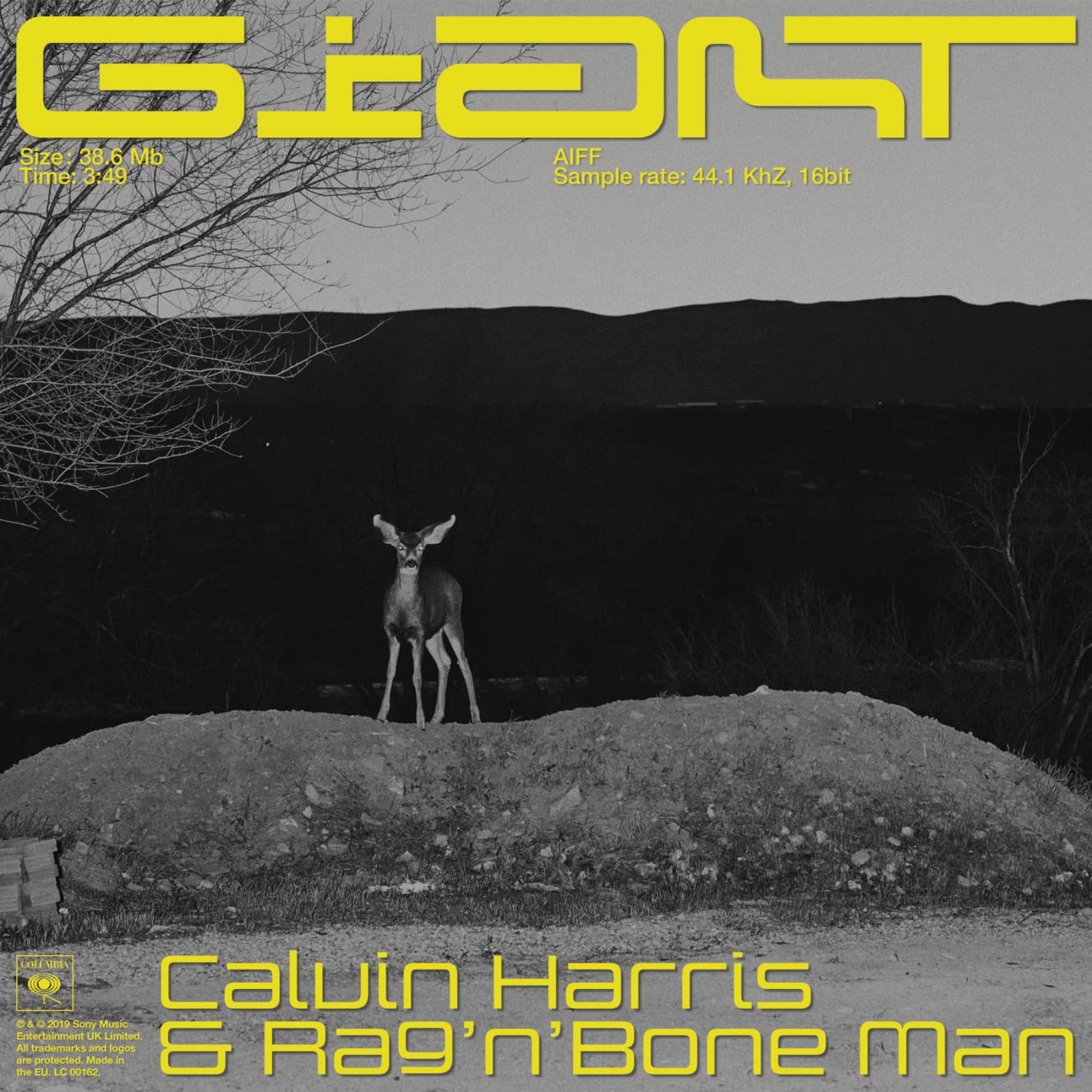 Calvin Harris With Rag'n'bone Man — Giant