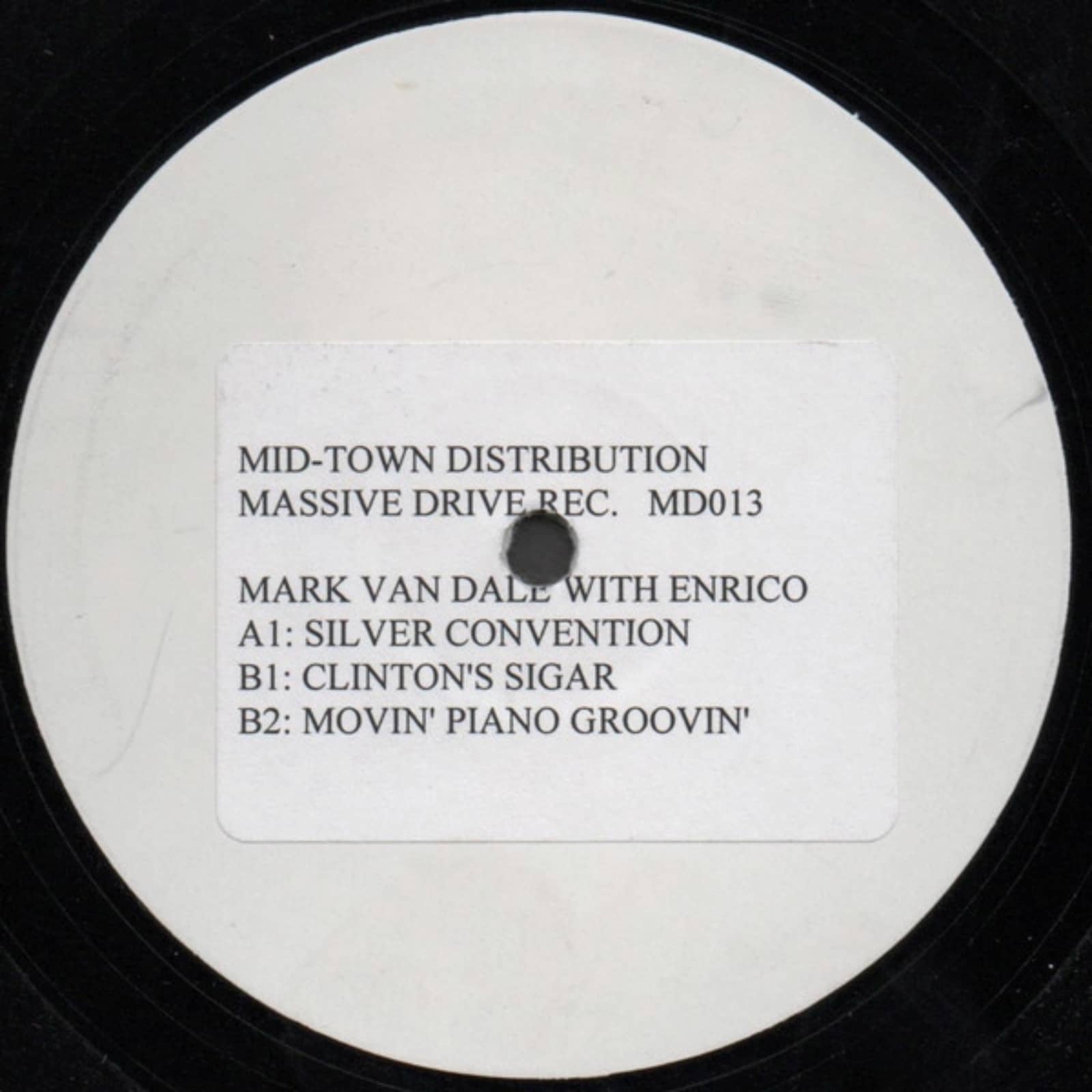 Mark Van Dale With Enrico — Movin' Piano Groovin'