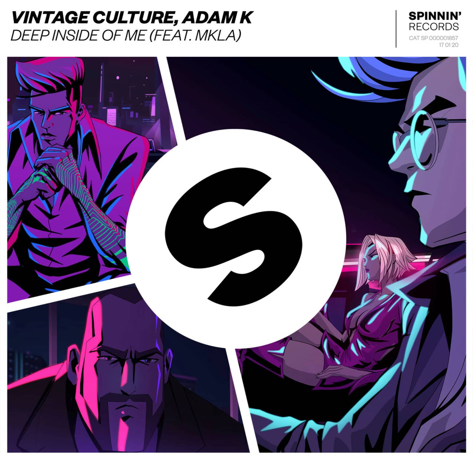 Vintage Culture, Adam K, Mkla — Deep Inside Of Me (feat. MKLA)