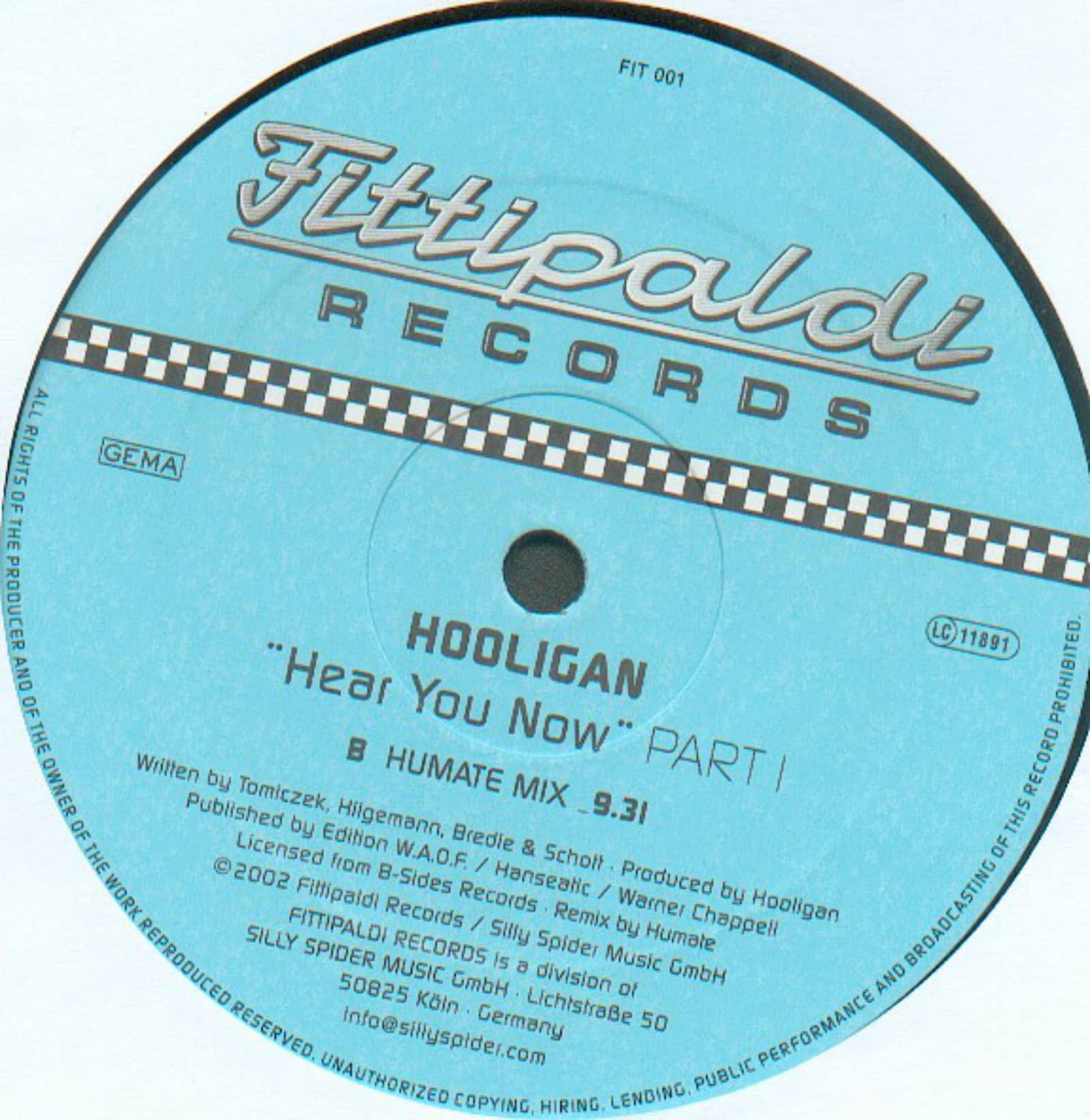 Hooligan — Hear You Now