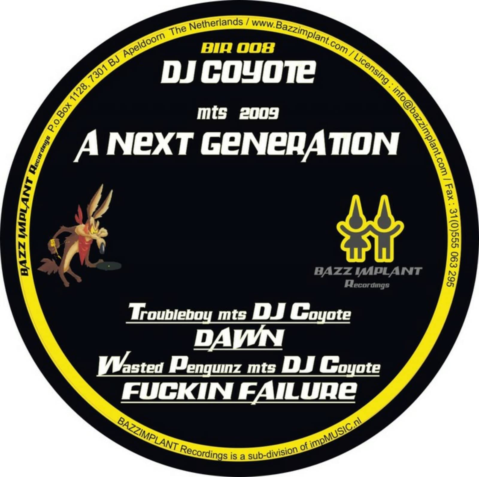 Wasted Penguinz meets DJ Coyote — Fuckin' Failure