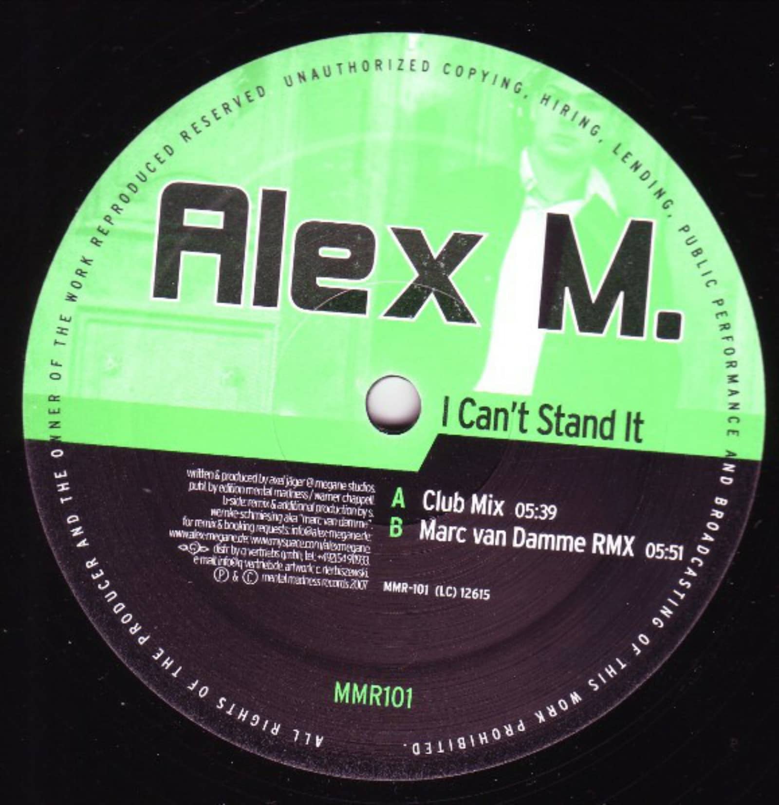 Alex M. — I Can't Stand It (Single Edit)