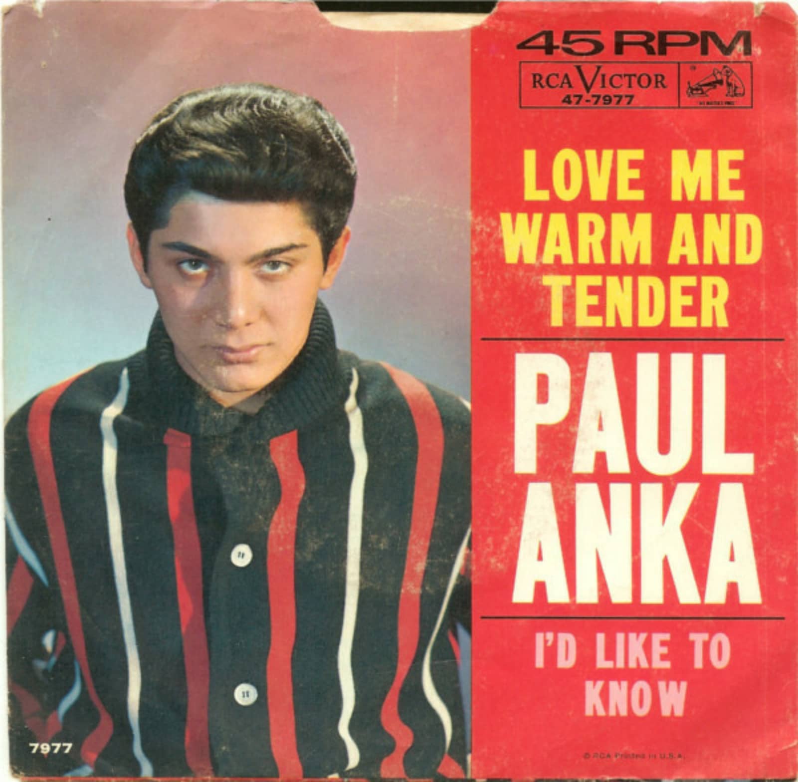 Paul Anka — Love Me Warm And Tender