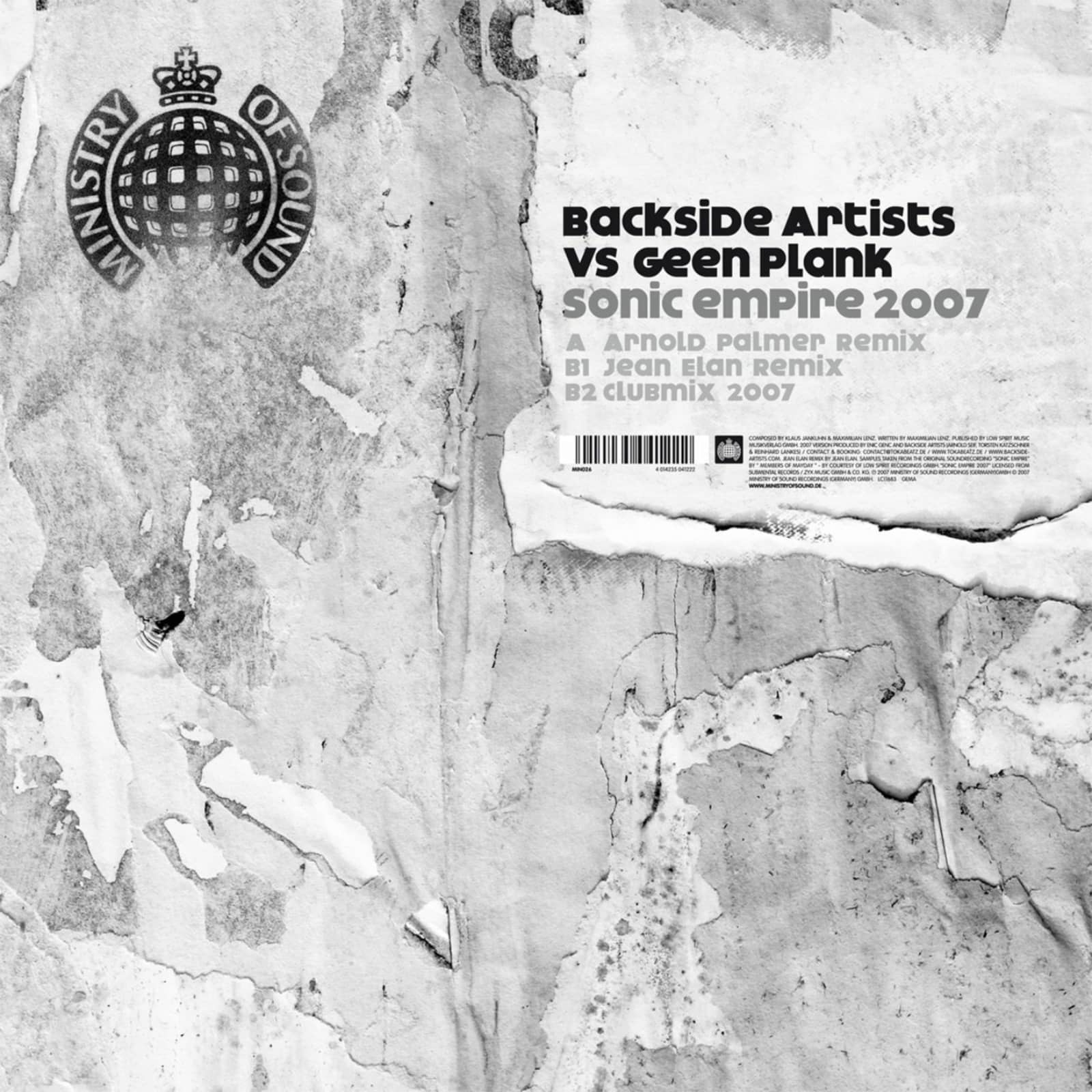 Backside Artists Vs. Geen Plank — Sonic Empire 2007