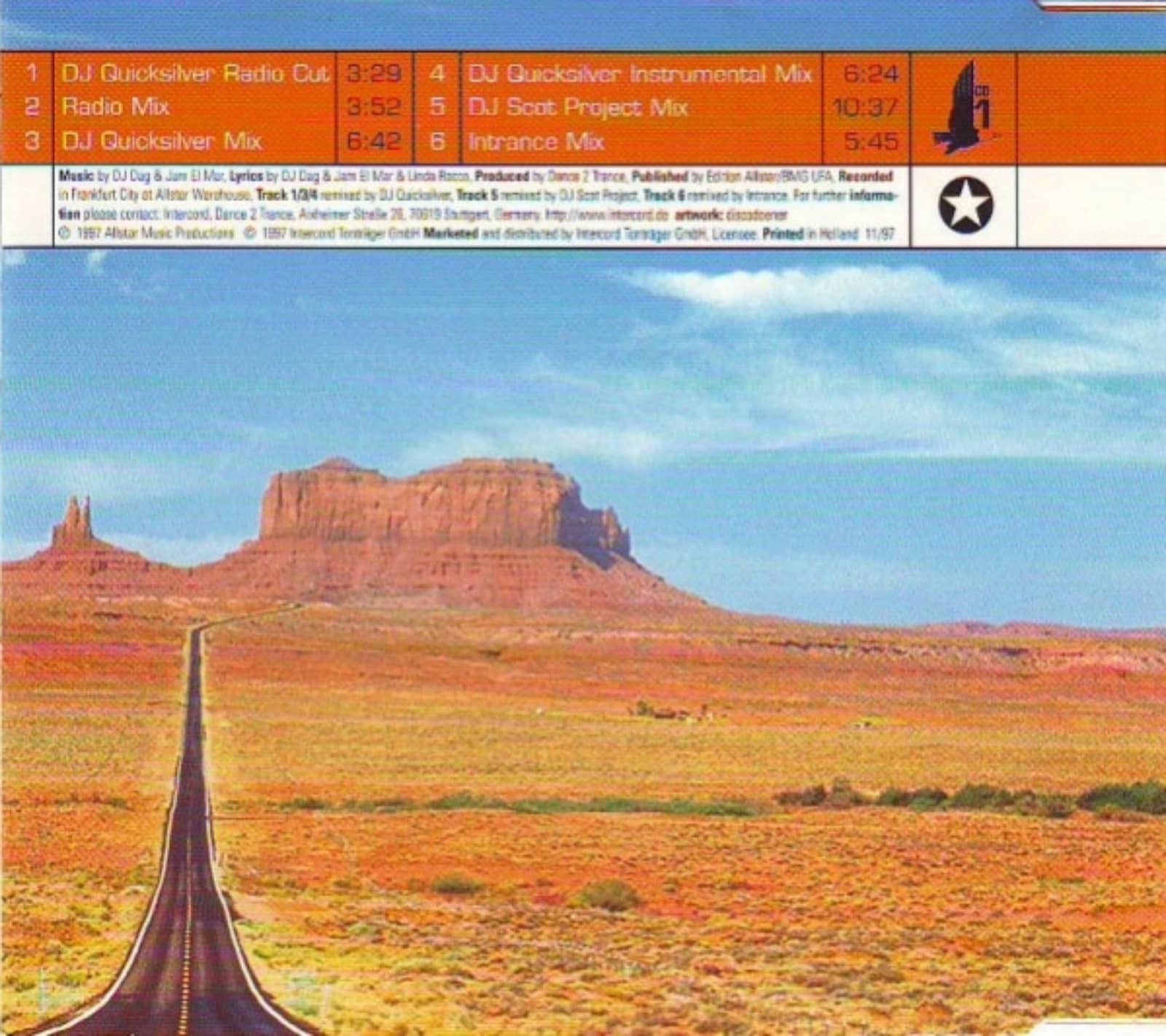 Dance 2 Trance — Power Of American Natives 98 (DJ Quicksilver Radio Cut)