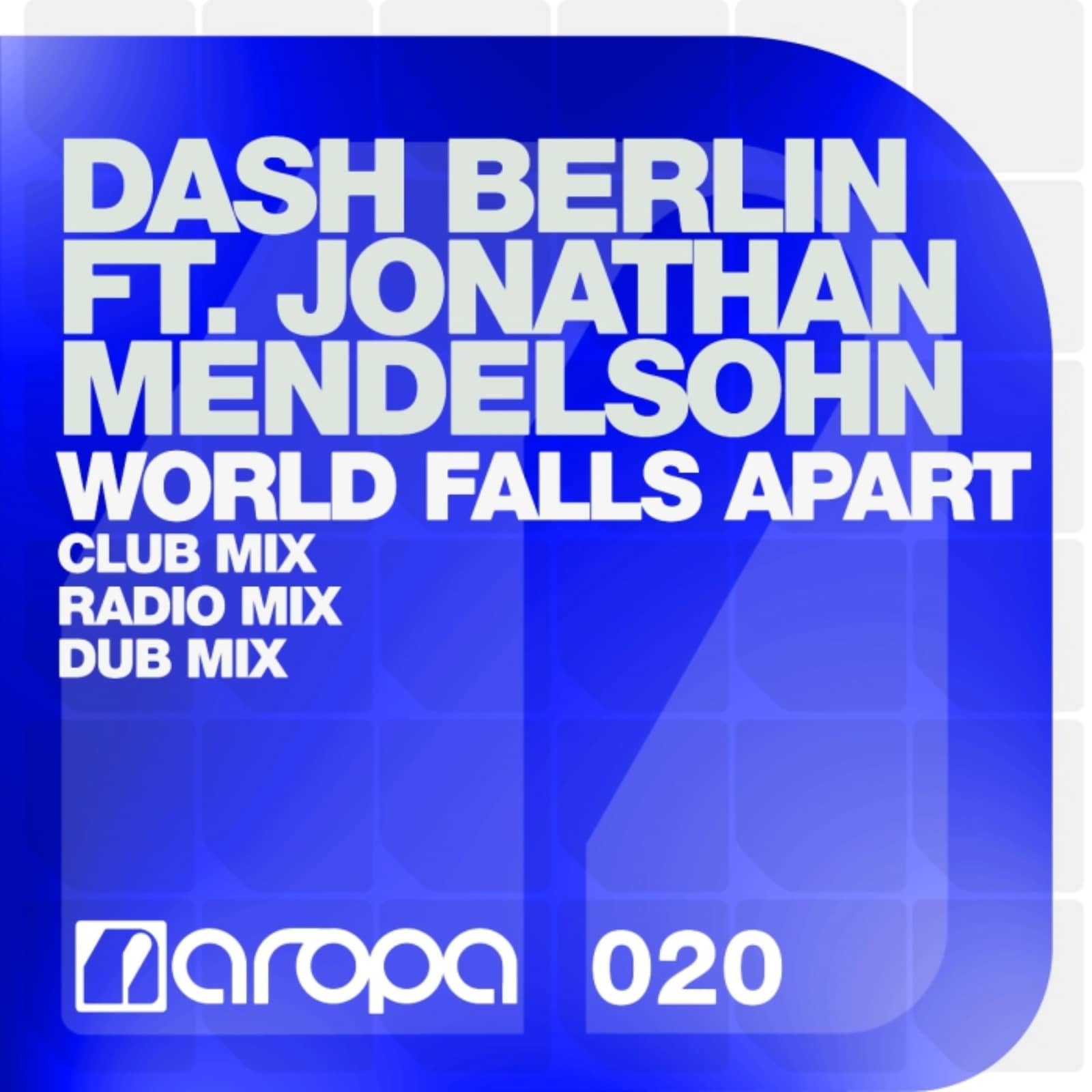 Dash Berlin feat. Jonathan Mendelsohn — World Falls Apart (Radio Mix)