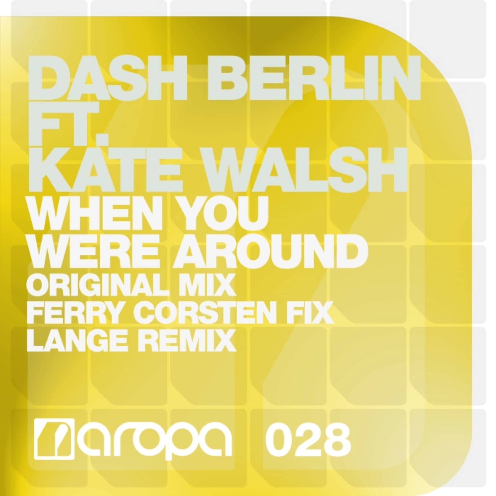 Dash Berlin feat. Kate Walsh — When You Were Around (Album Version)