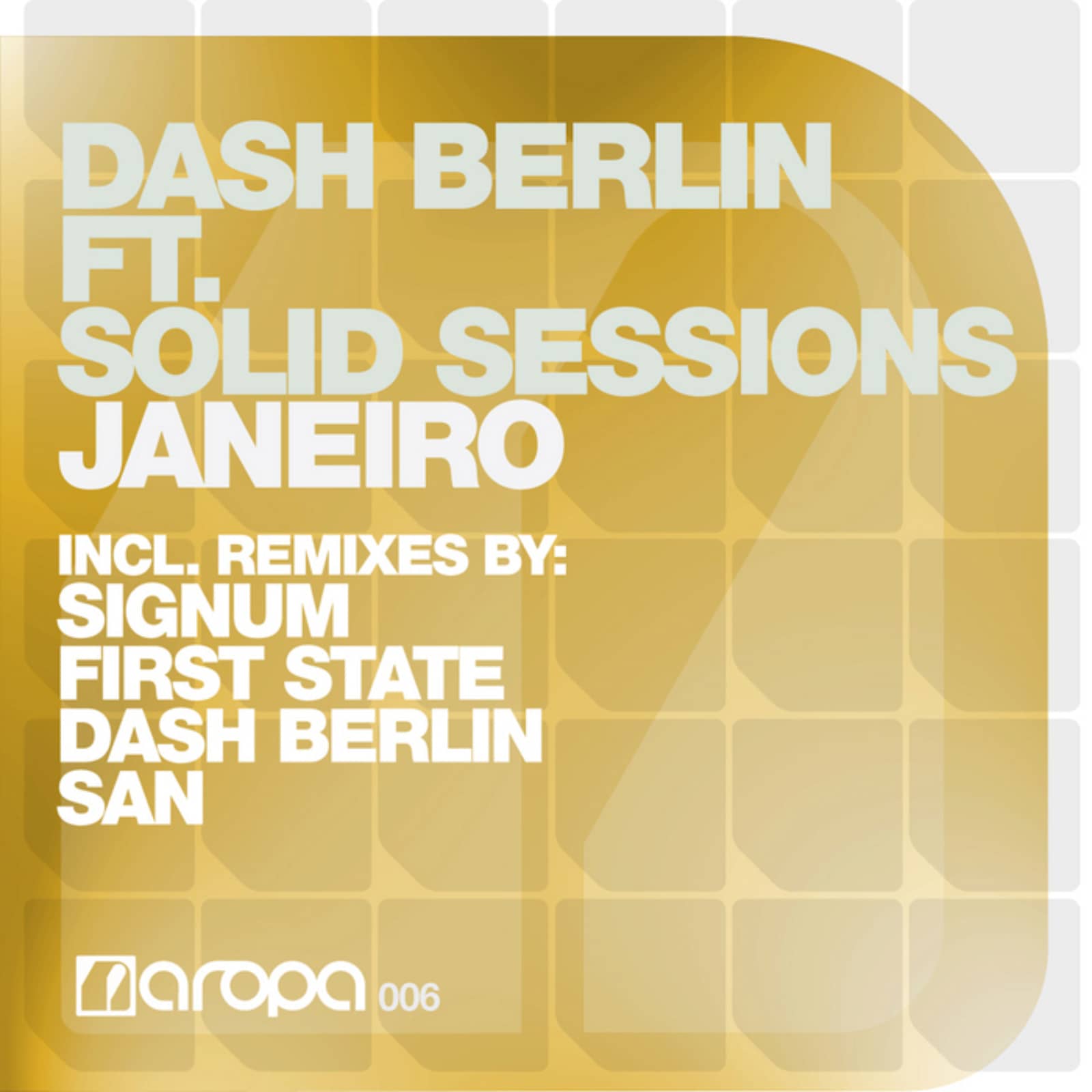 Dash Berlin feat. Solid Sessions — Janeiro (Radio Edit)