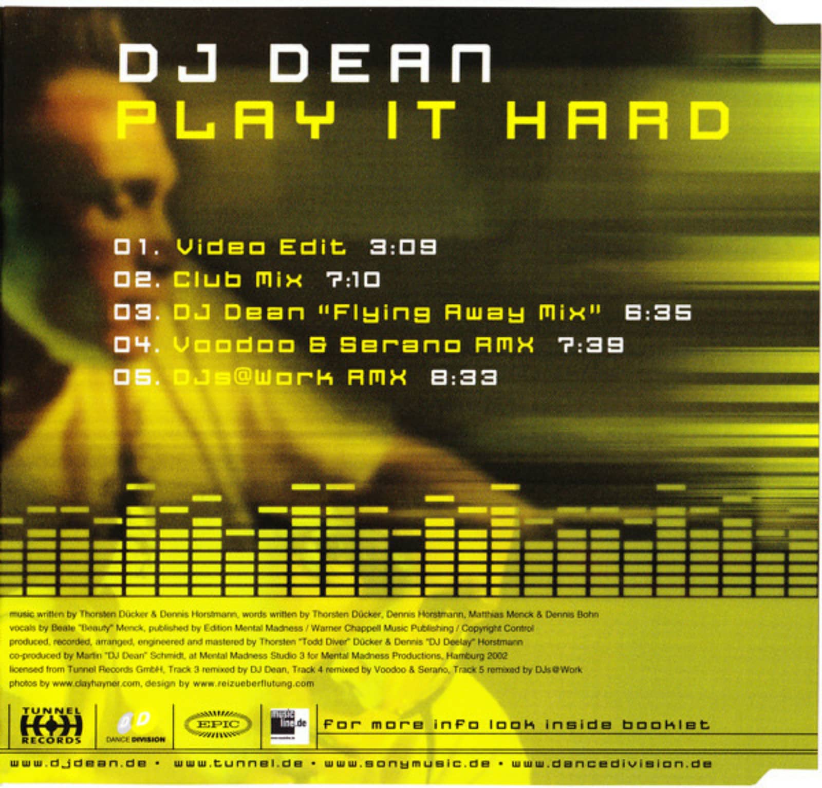 Dj Dean — Play It Hard  (Video Edit)