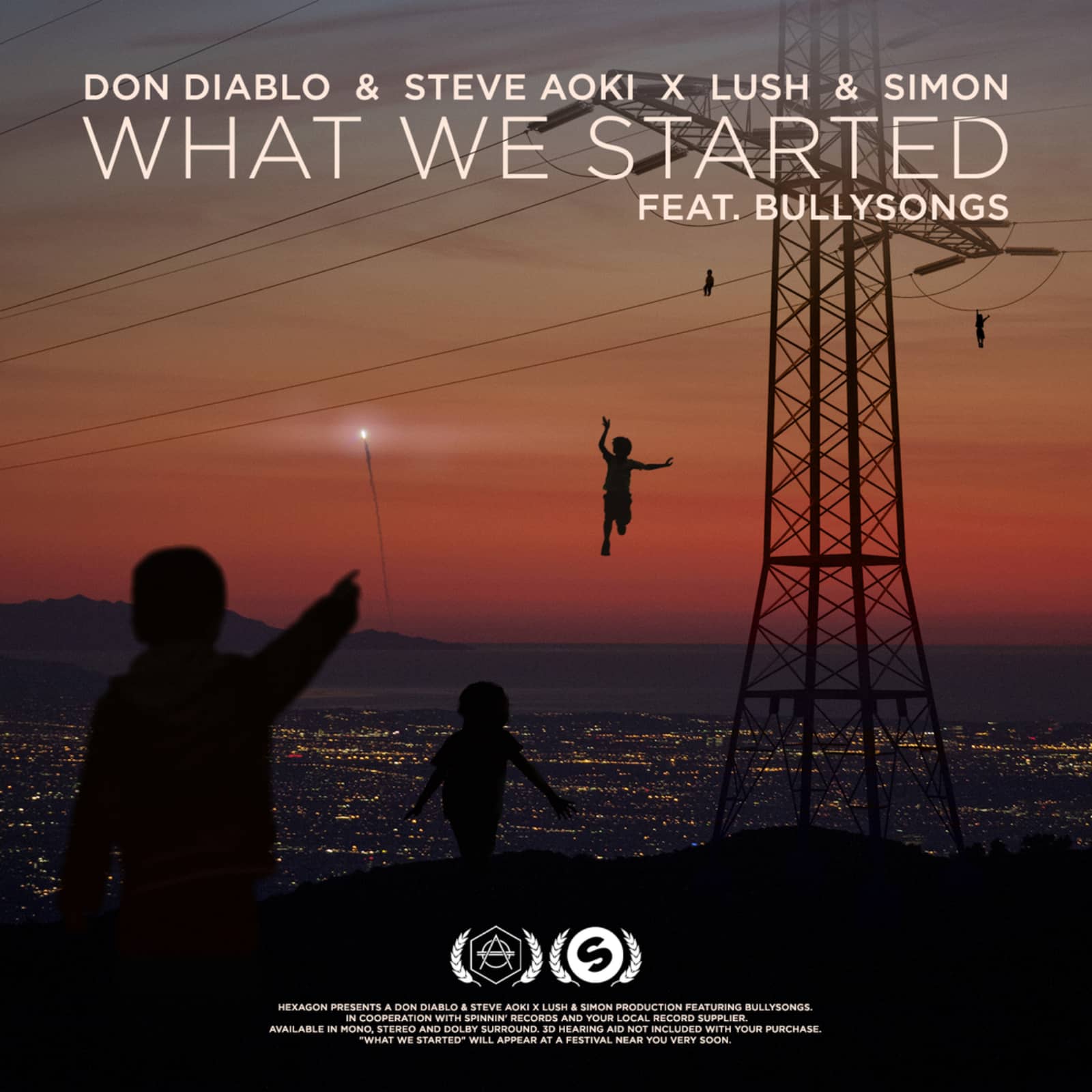 Don Diablo, Steve Aoki X Lush & Simon feat. BullySongs — What We Started