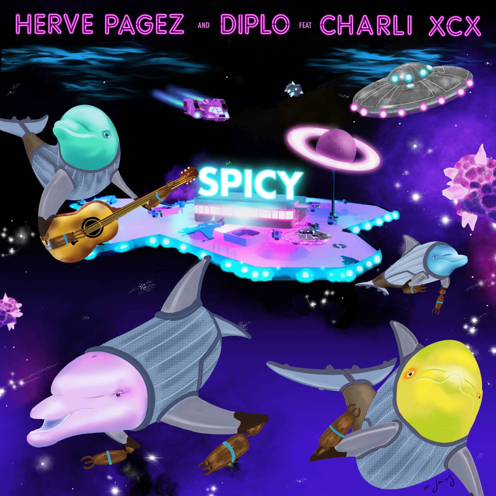 Herve Pagez & Diplo feat. Charli XCX — Spicy