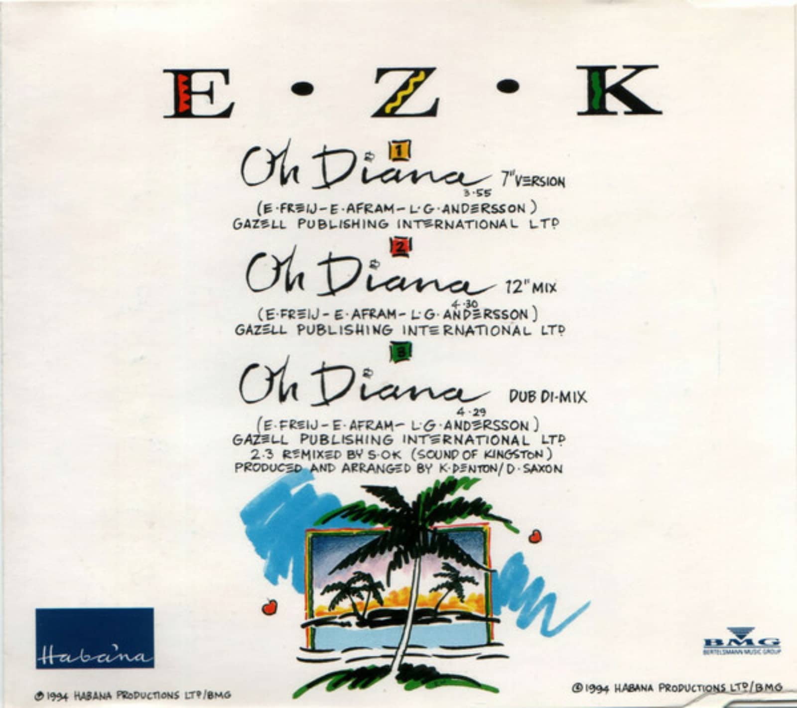 E.Z.K. — Oh Diana