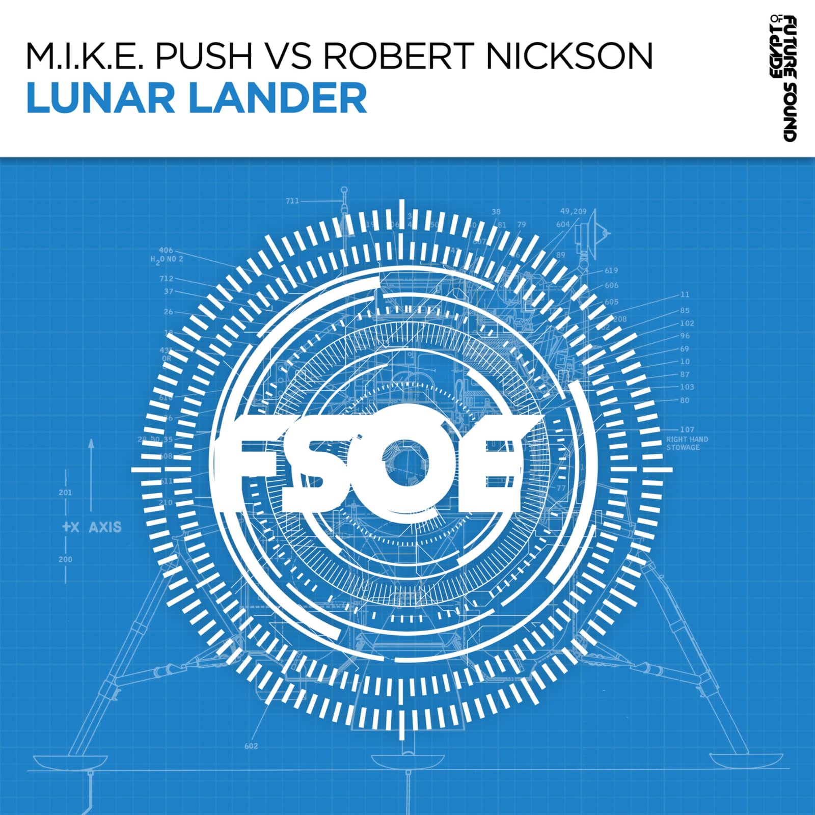 M.I.K.E. Push Vs Robert Nickson — Lunar Lander (Original Mix)